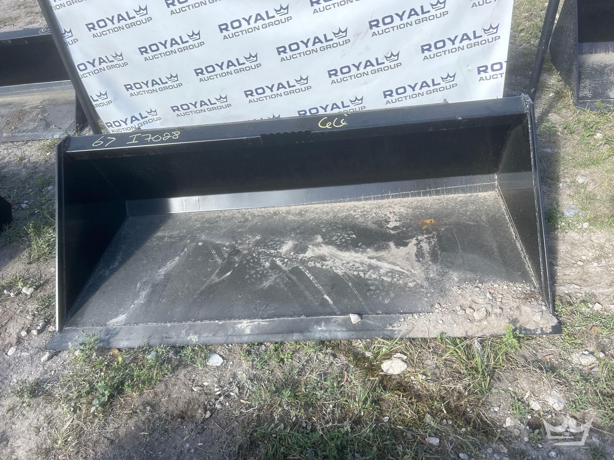 66in Bucket Skid Steer Attachment (A61572)