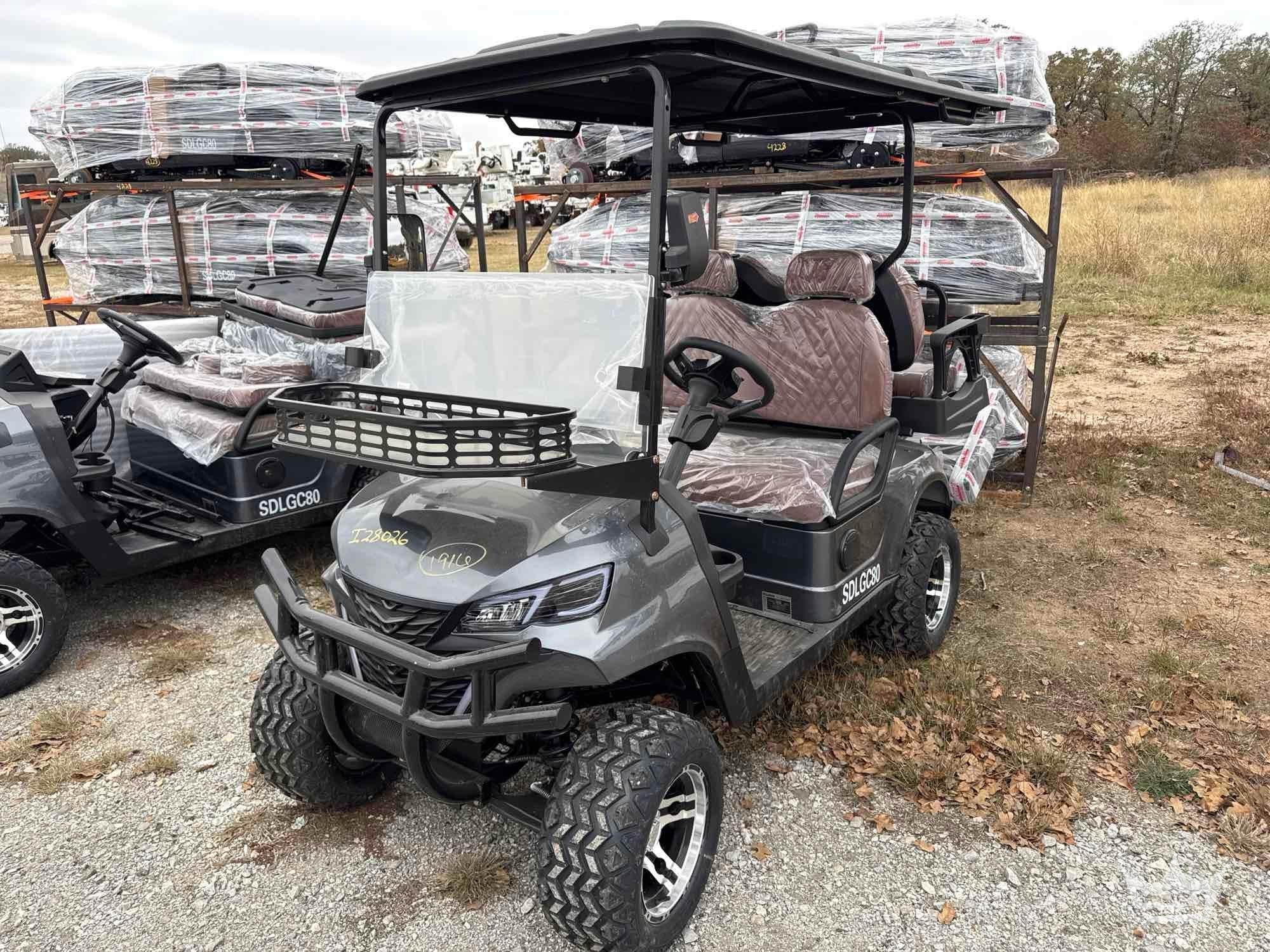 2025 Unused SDLGC80 Electric Golf Cart (A60352)