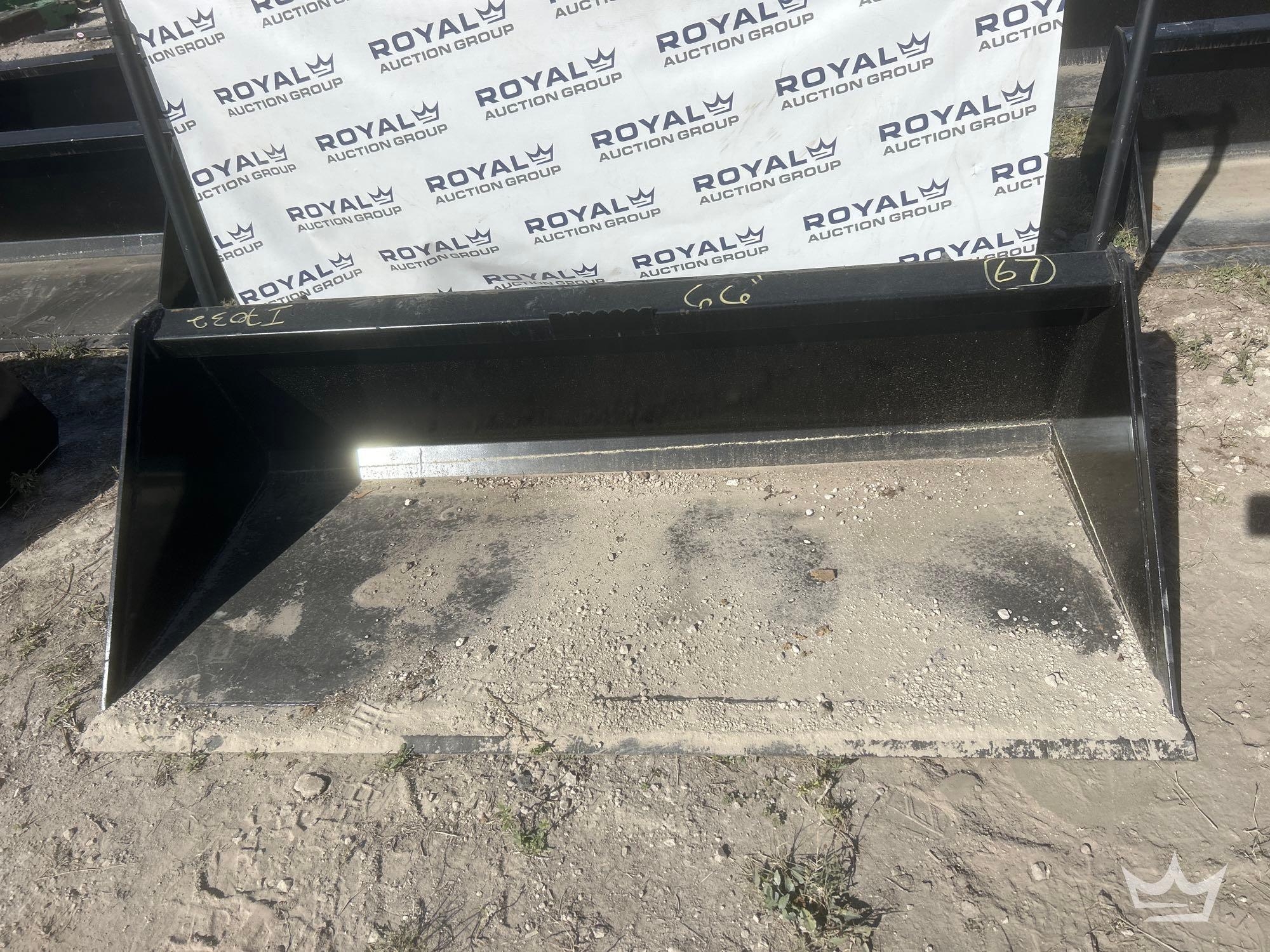 66in Bucket Skid Steer Attachment (A61572)