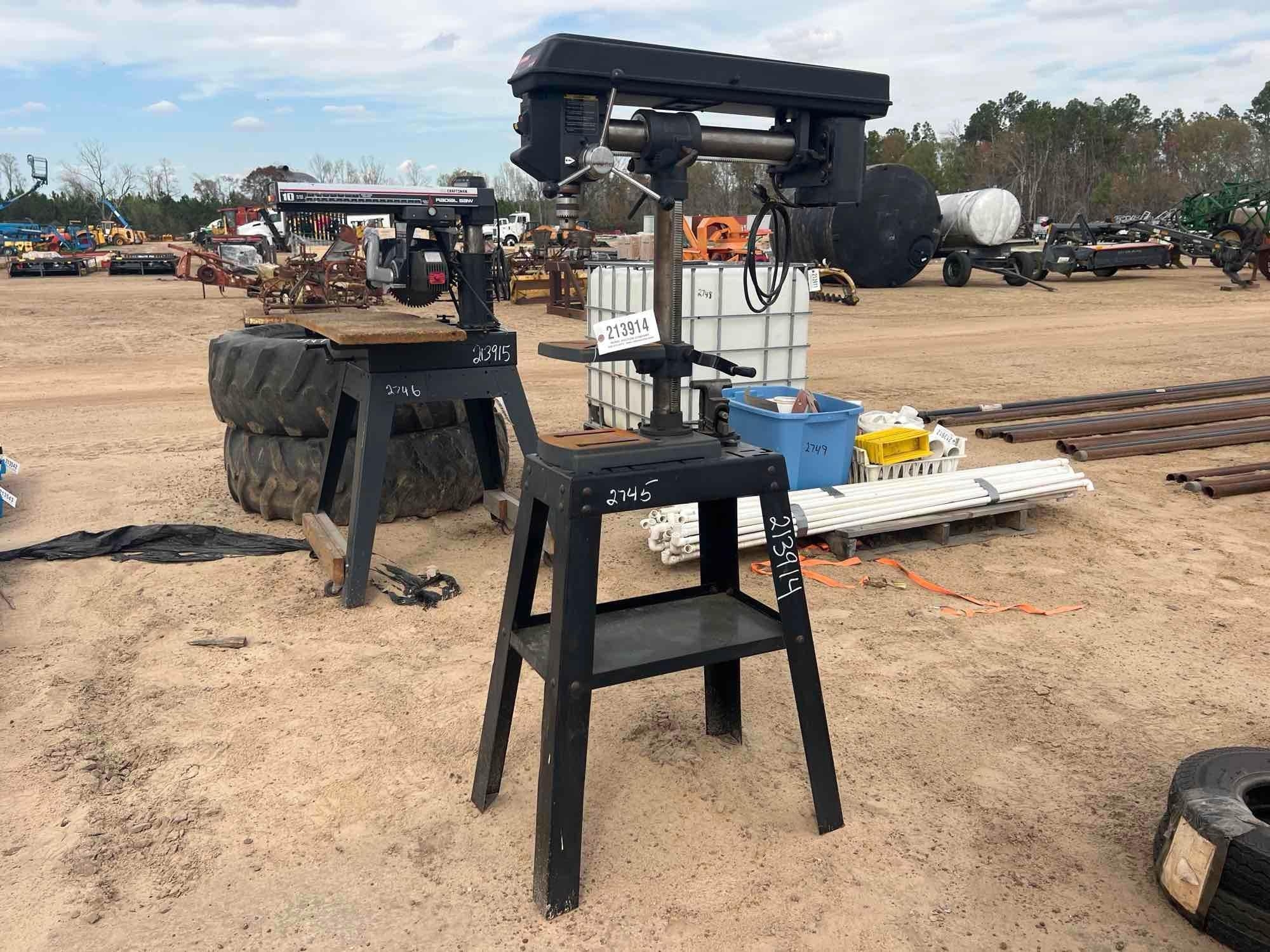 CRAFTSMAN 34IN RADIAL DRILL PRESS (A64281)