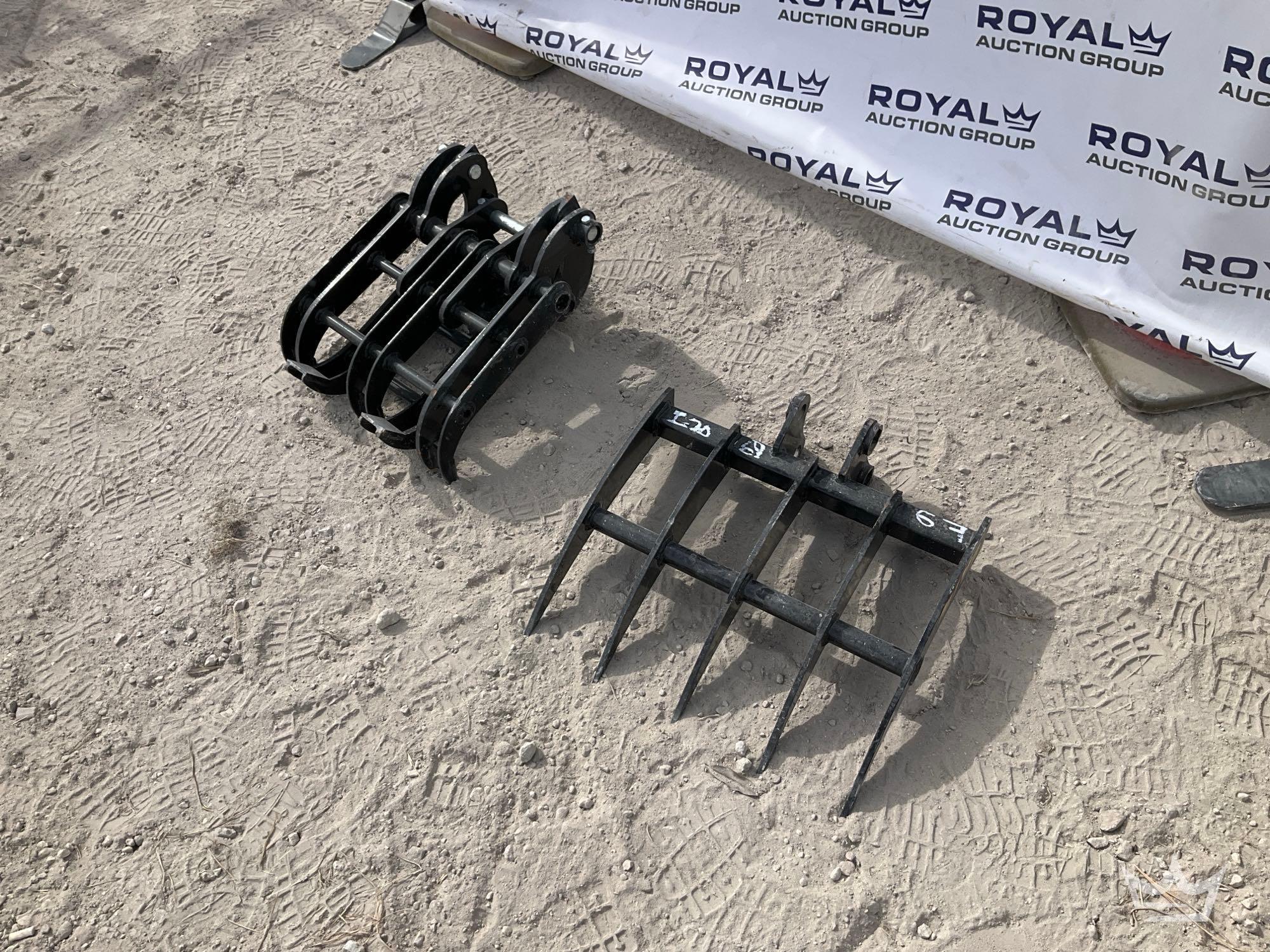 Grapple Mini Excavator Attachment (A56857)