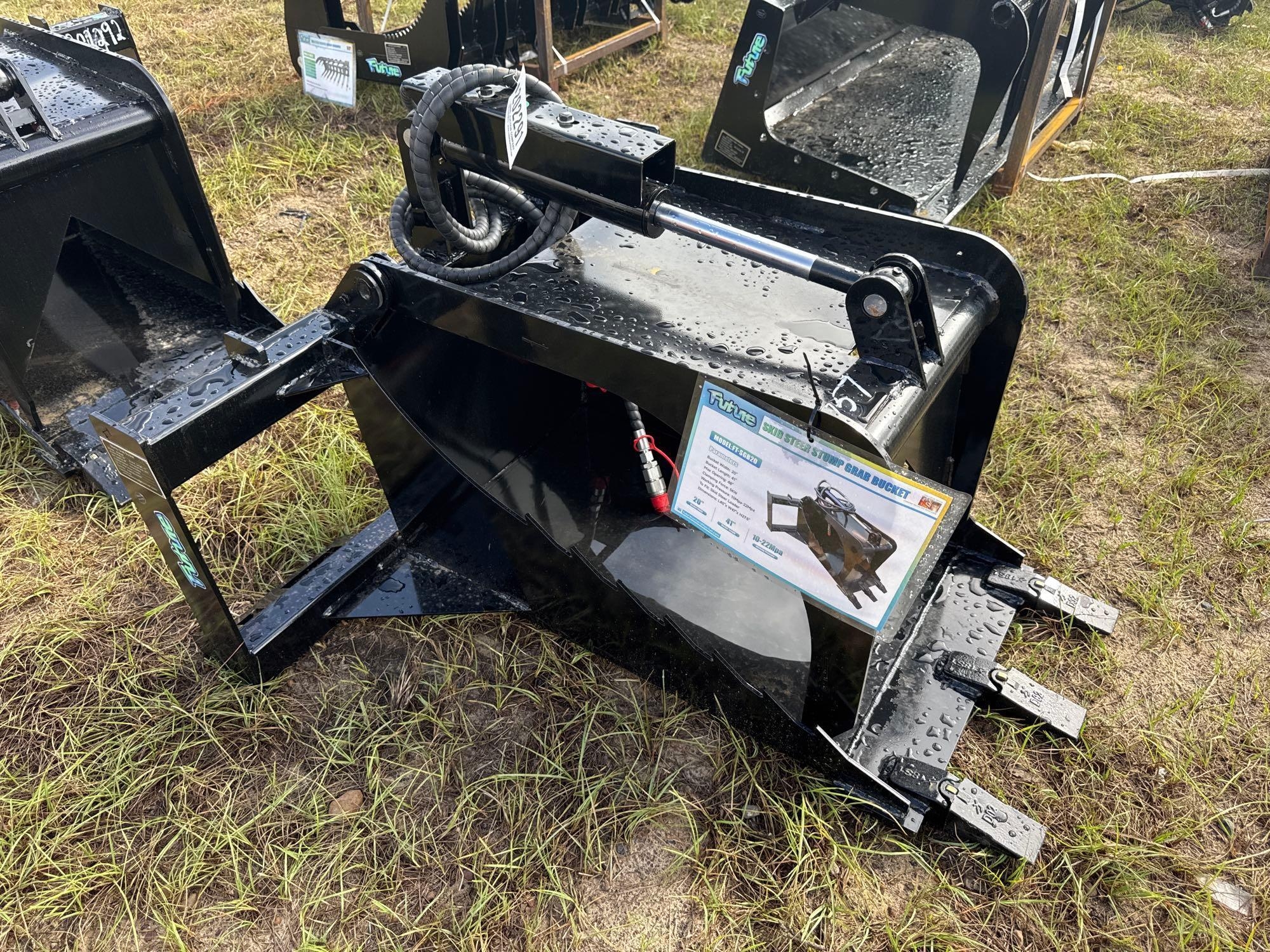 UNUSED FUTURE SGB20 - 20" HYD STUMP GRAB BUCKET (A54757)