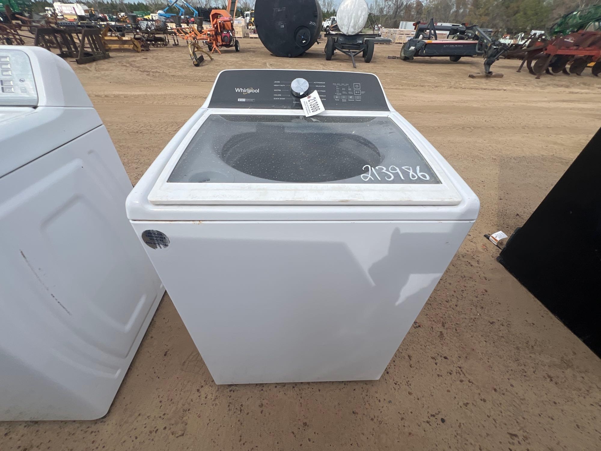 WHIRLPOOL 2IN1 TOP LOADER WASHING MACHINE (A64281)