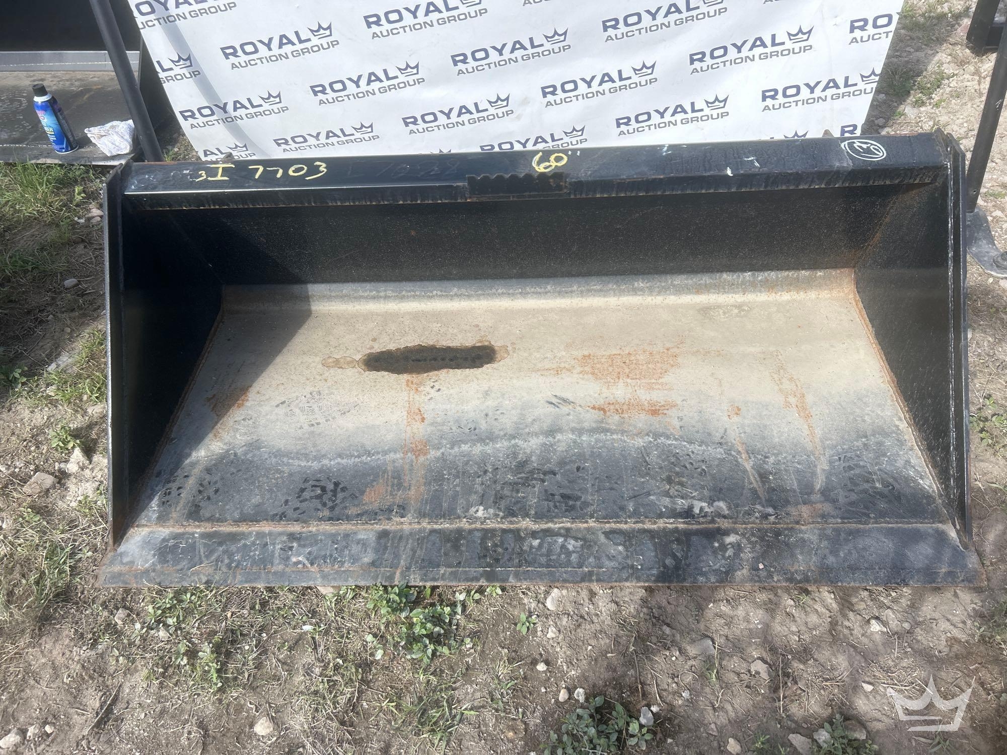 2025 60in Bucket Skid Steer Attachment (A61572)