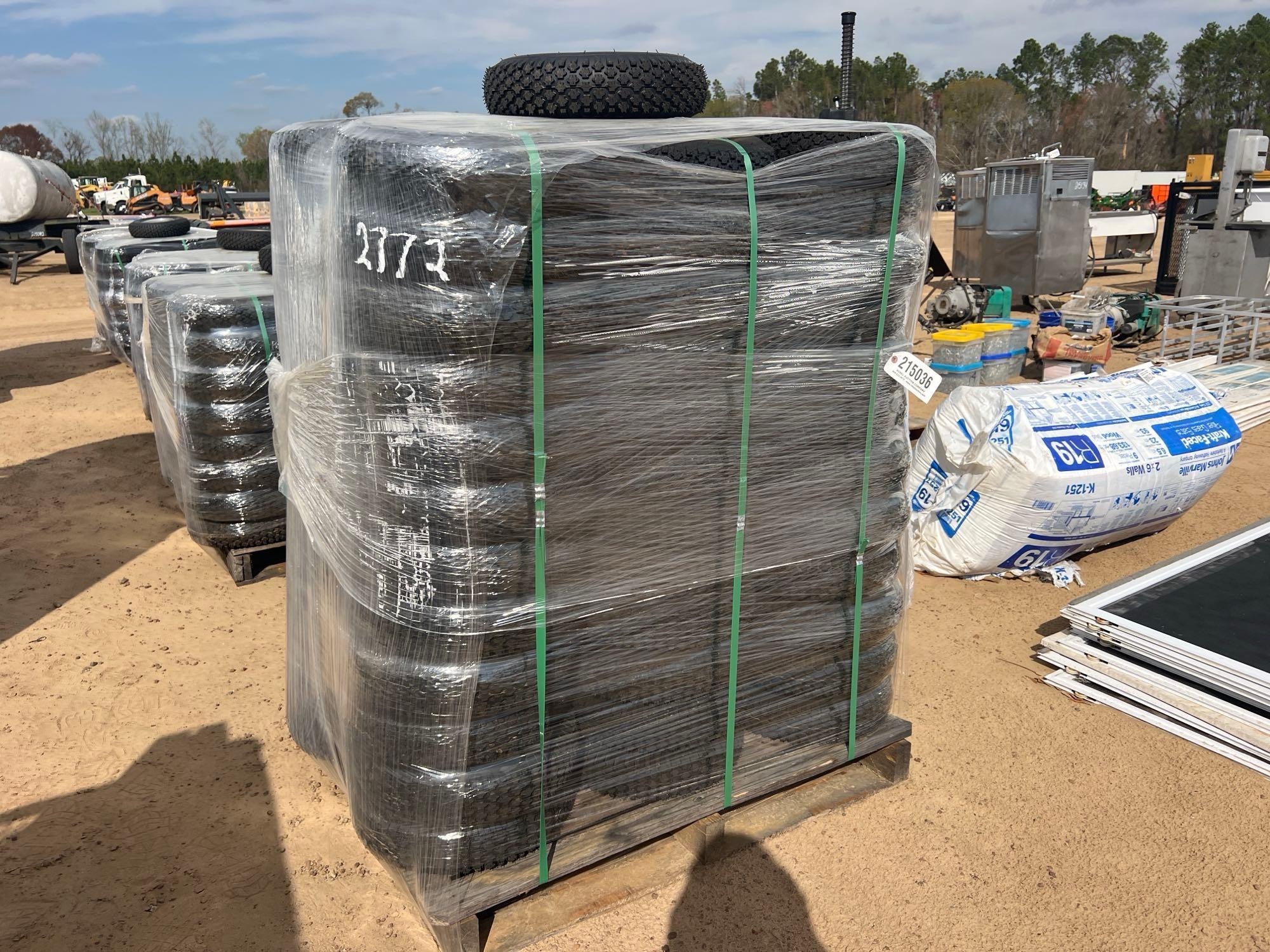 PALLET OF (73) 4.80/4.00-8 GOLF CARTS TIRES (A64281)