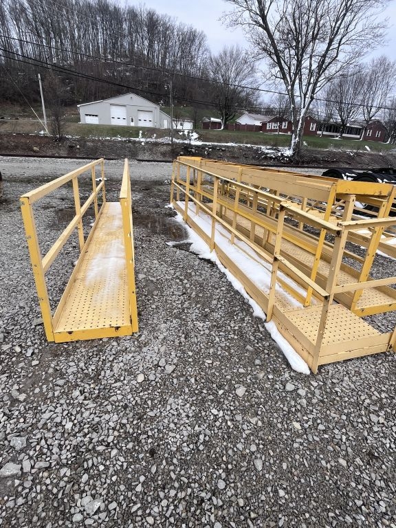 Aproximately 72' of Steel Catwalk (A62679)