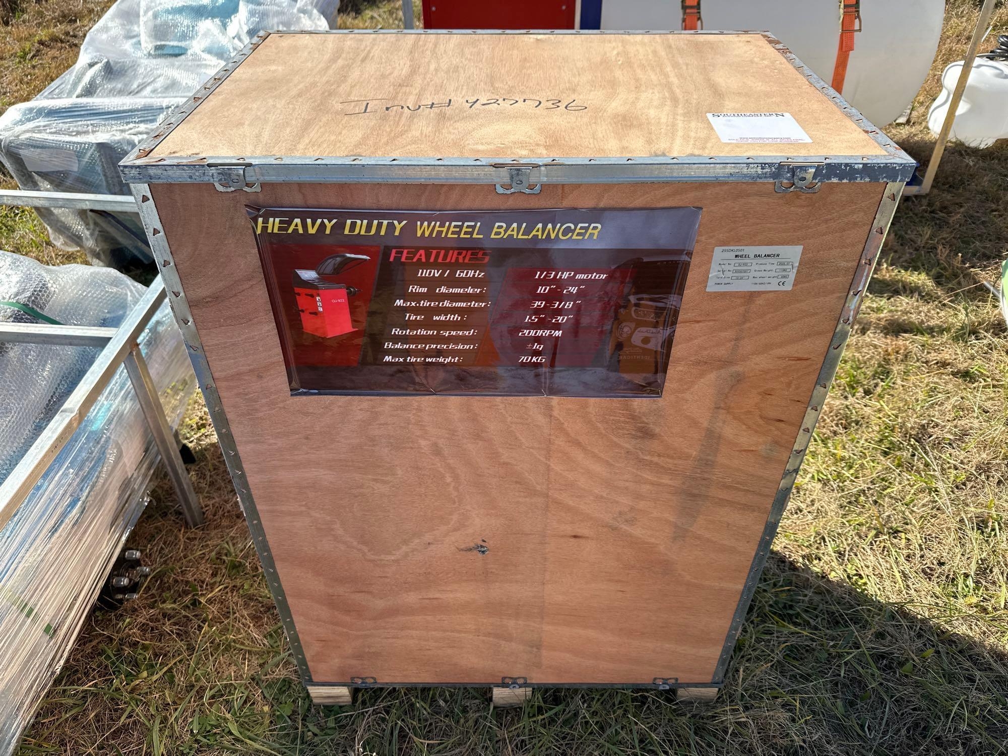 New/Unused Heavy-Duty Wheel Balancer (A57453)