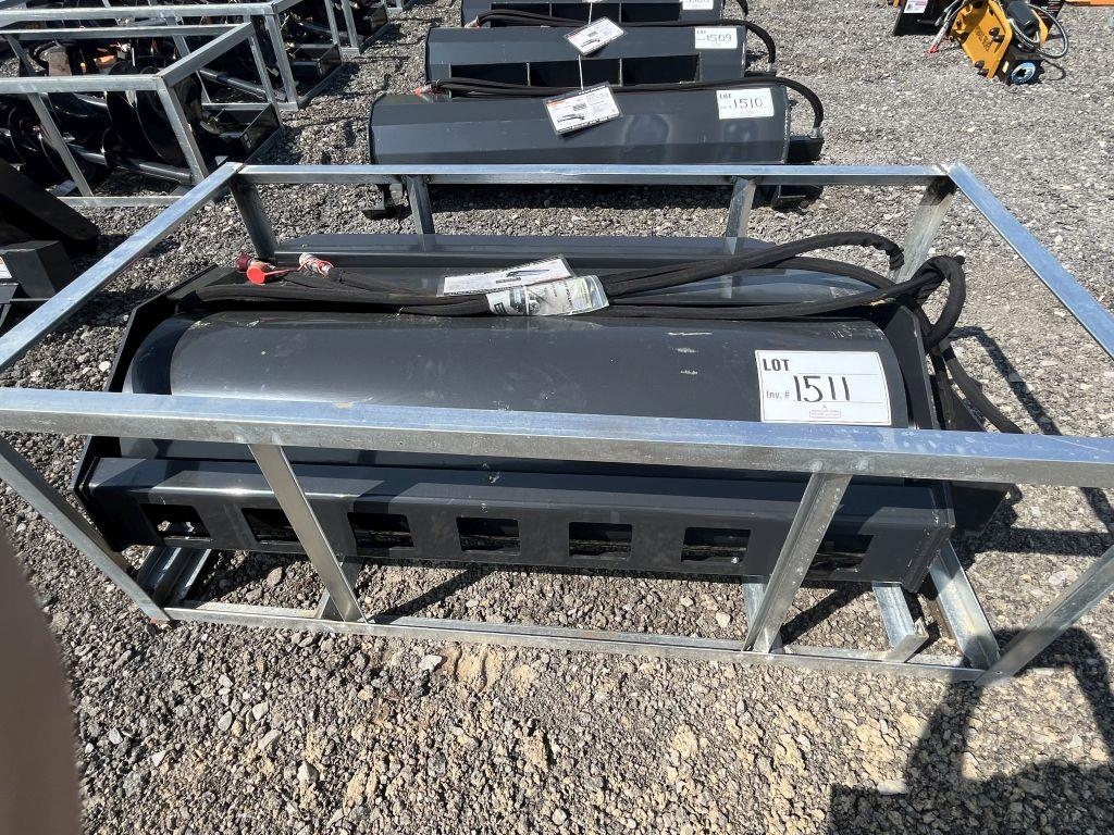Wolverine VR-11-66W Skid Steer Vibrating Roller (A47371)