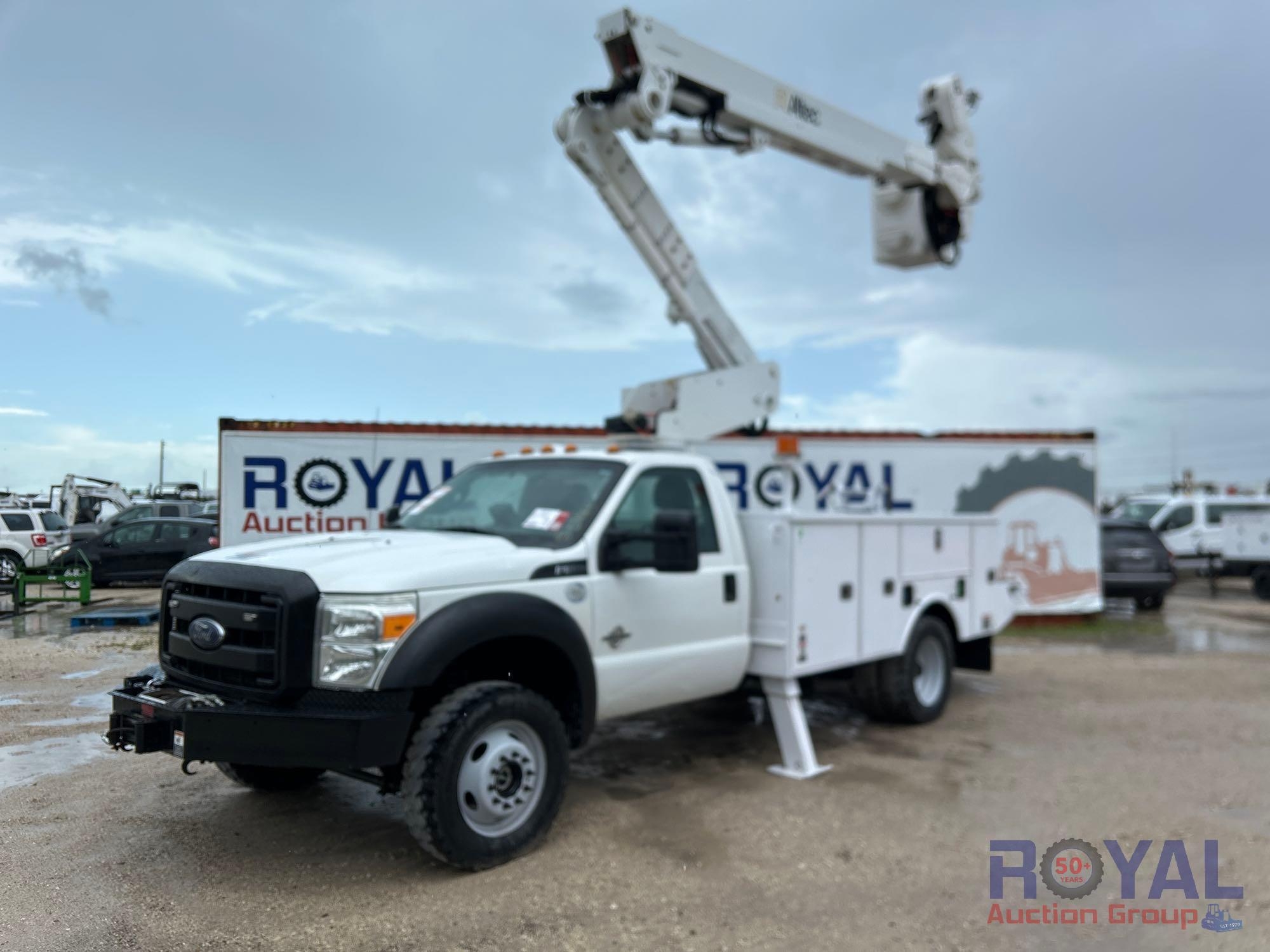 2015 Ford F-550 4x4 Service Altec AT40M Bucket Truck (A46683)
