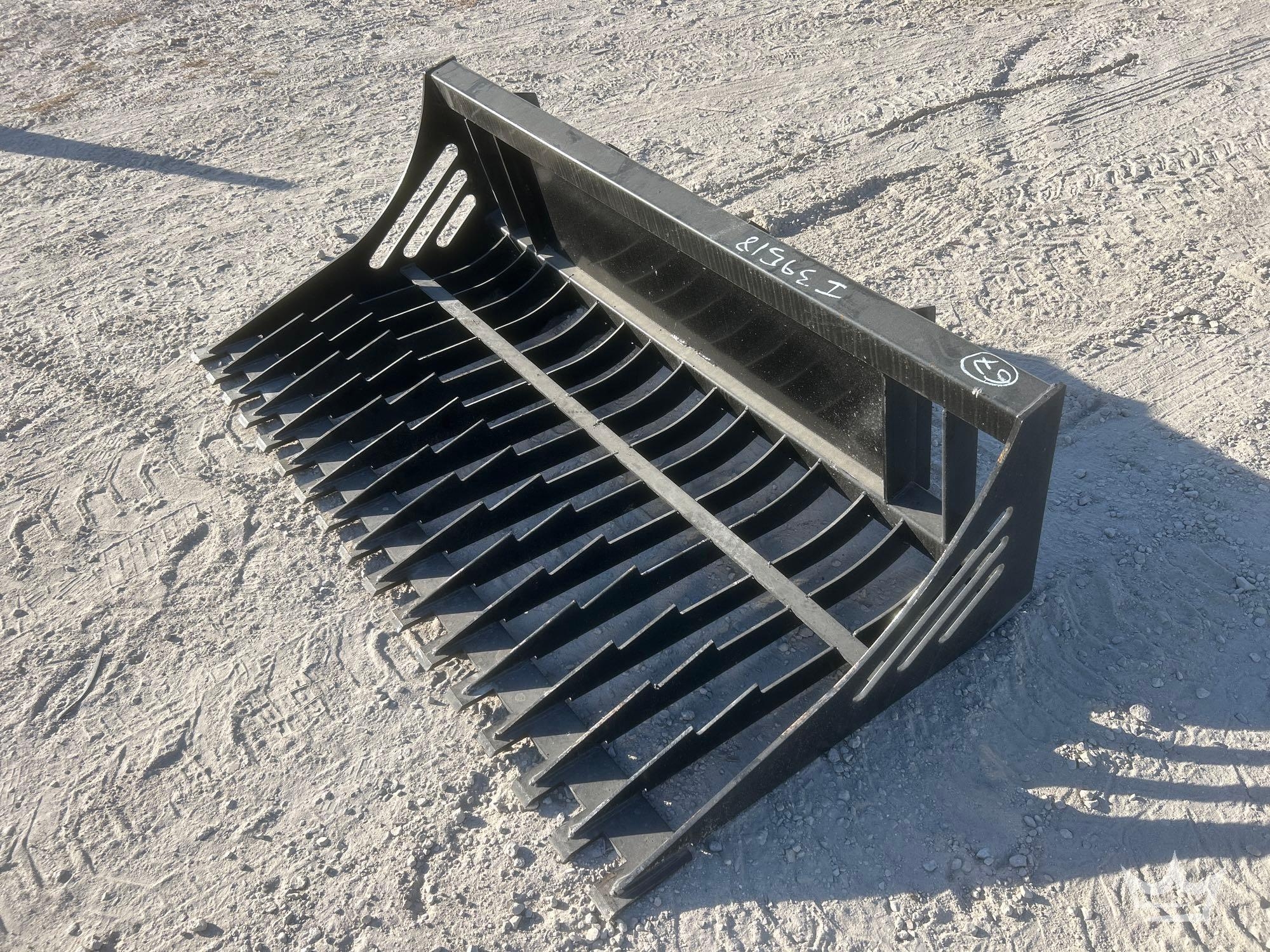 Rock Bucket Skid Steer Attachment (A61567)