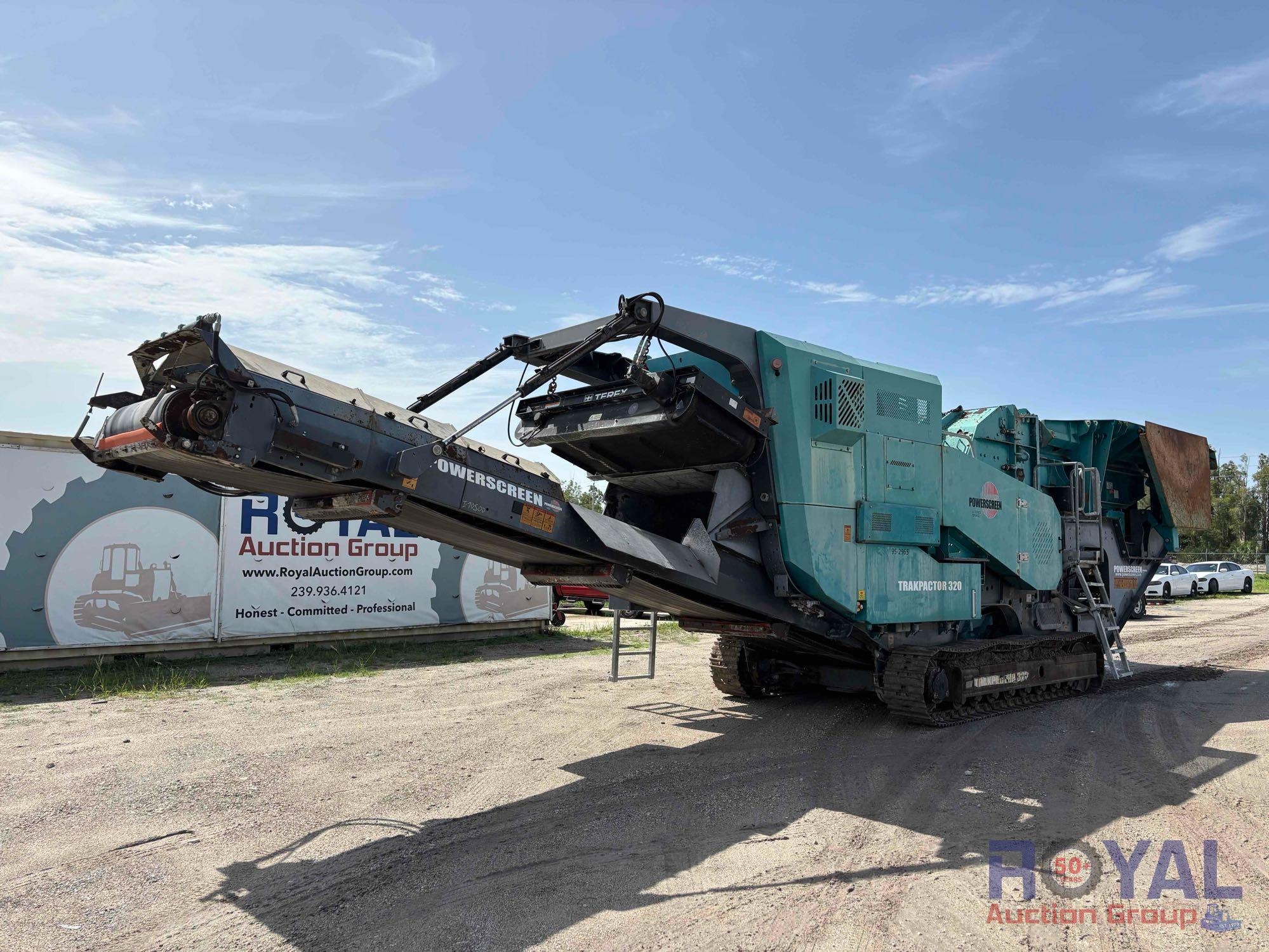 2015 Terex PowerScreen TrakPactor 320 Crusher (A50322)