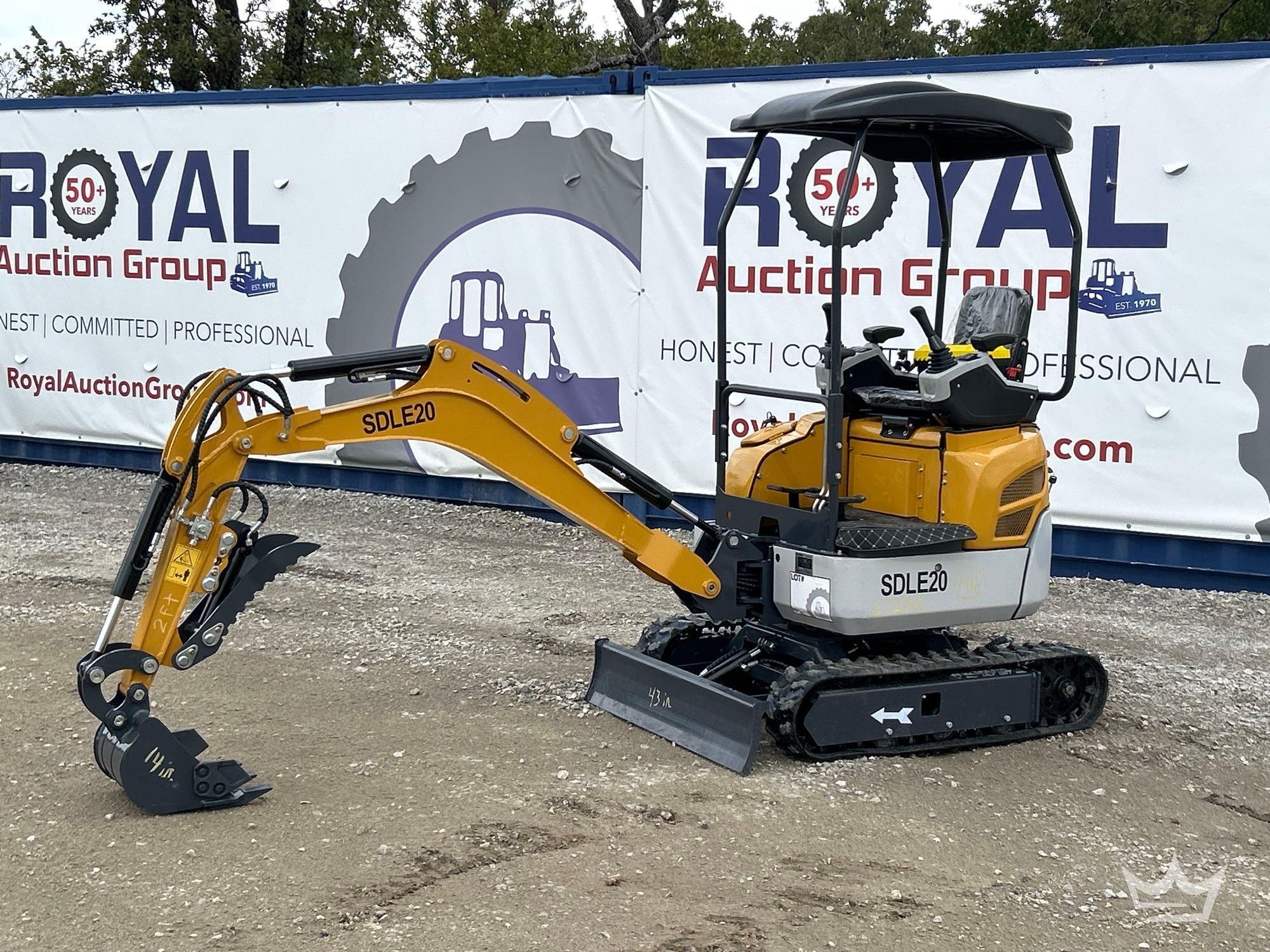 2025 SDLanch SDLE20 Diesel Mini Excavator (A55974)