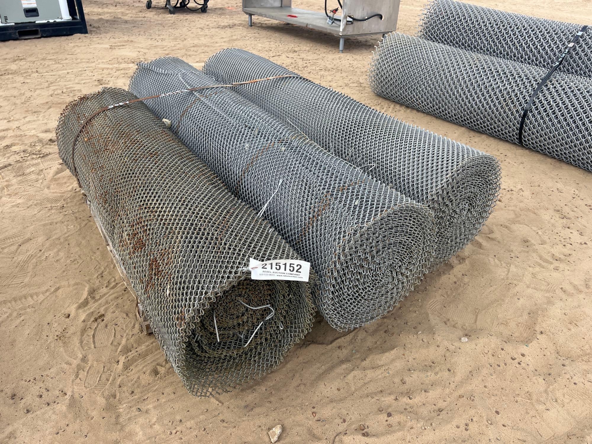 ROLLS OF CHAIN LINK FENCE (A64281)