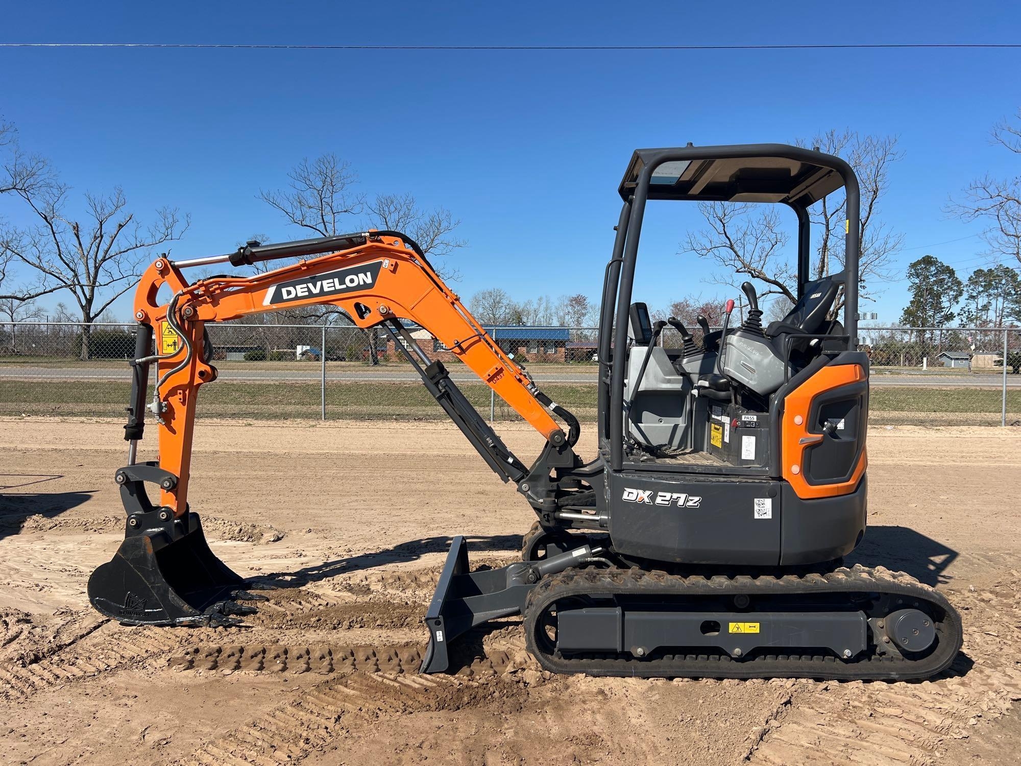 2026 DEVELON DX27Z-7 EXCAVATOR (A65053)
