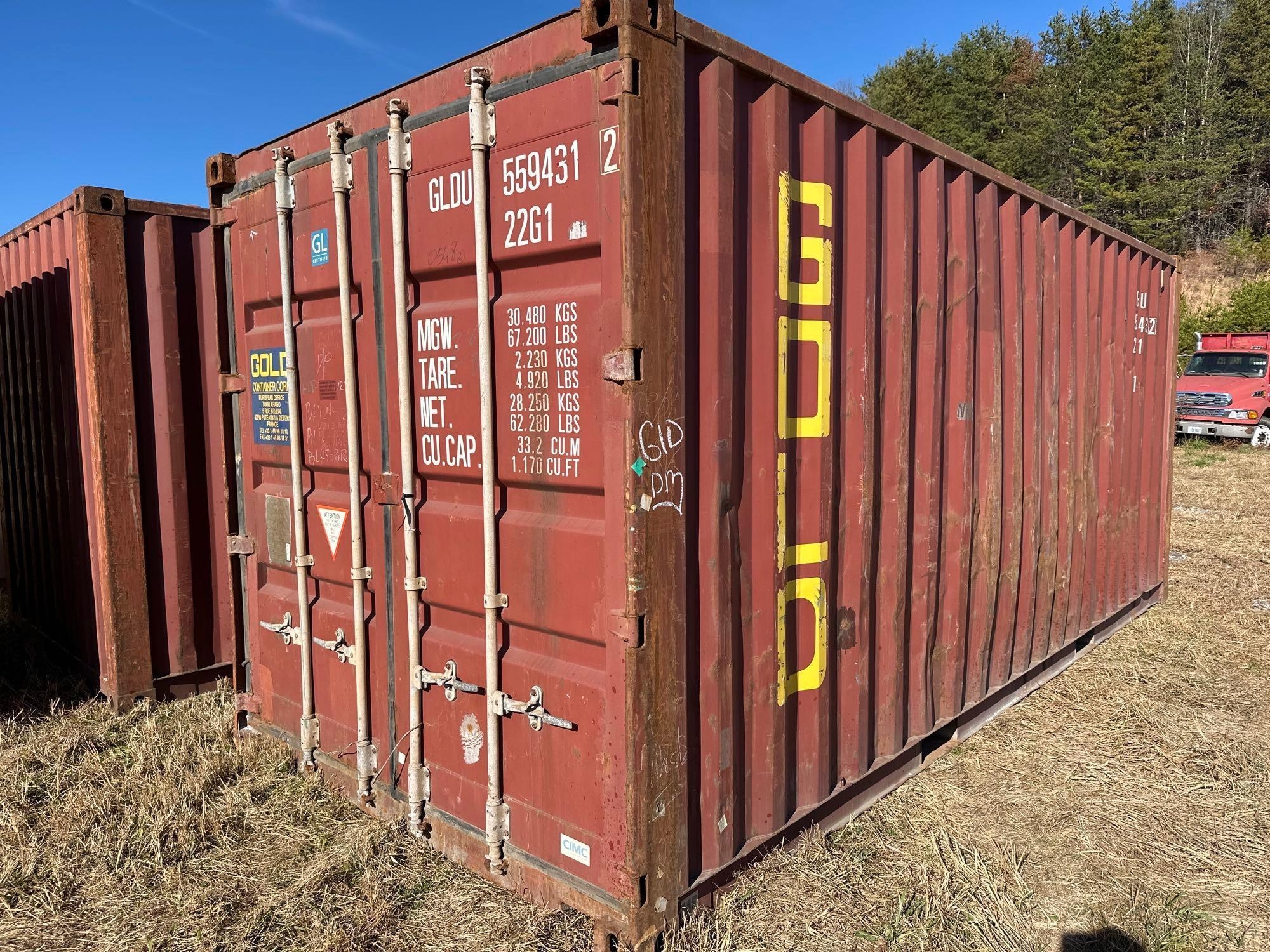 20ft Shipping Container (A57453)