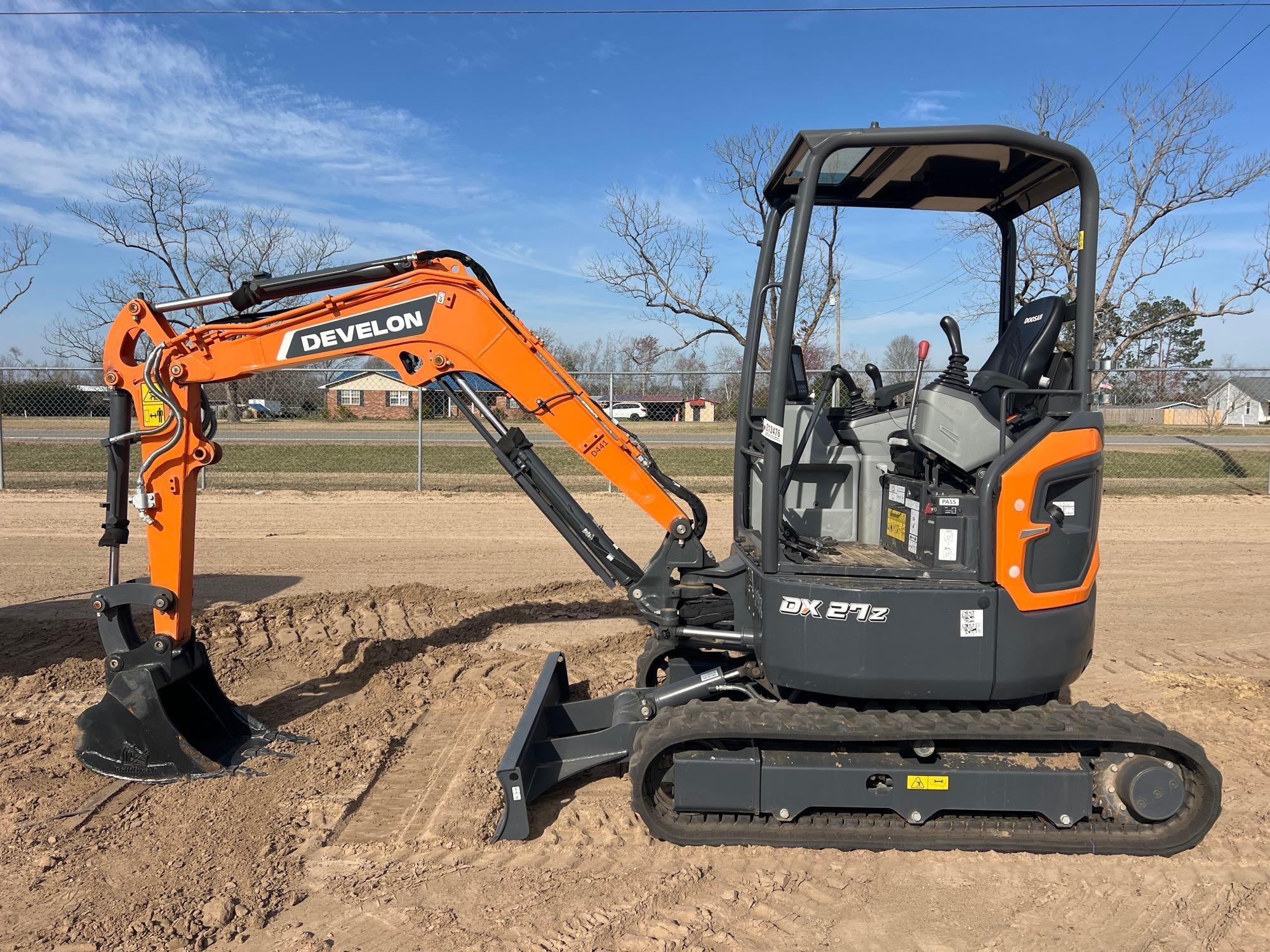 2026 DEVELON DX27Z-7 EXCAVATOR (A65053)