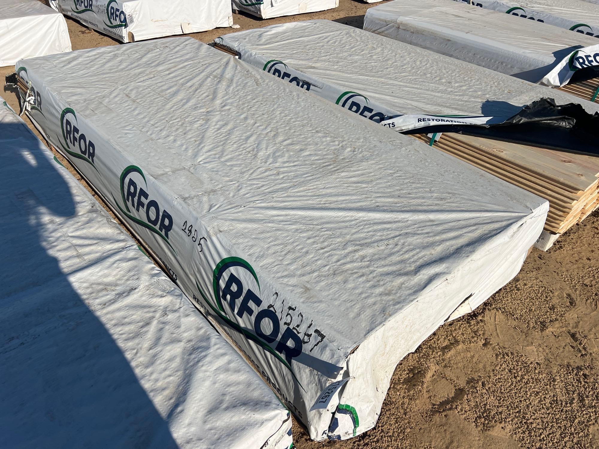 (APPROX. 128) 1"X6"X8" PONDEROSA PINE (A64281)