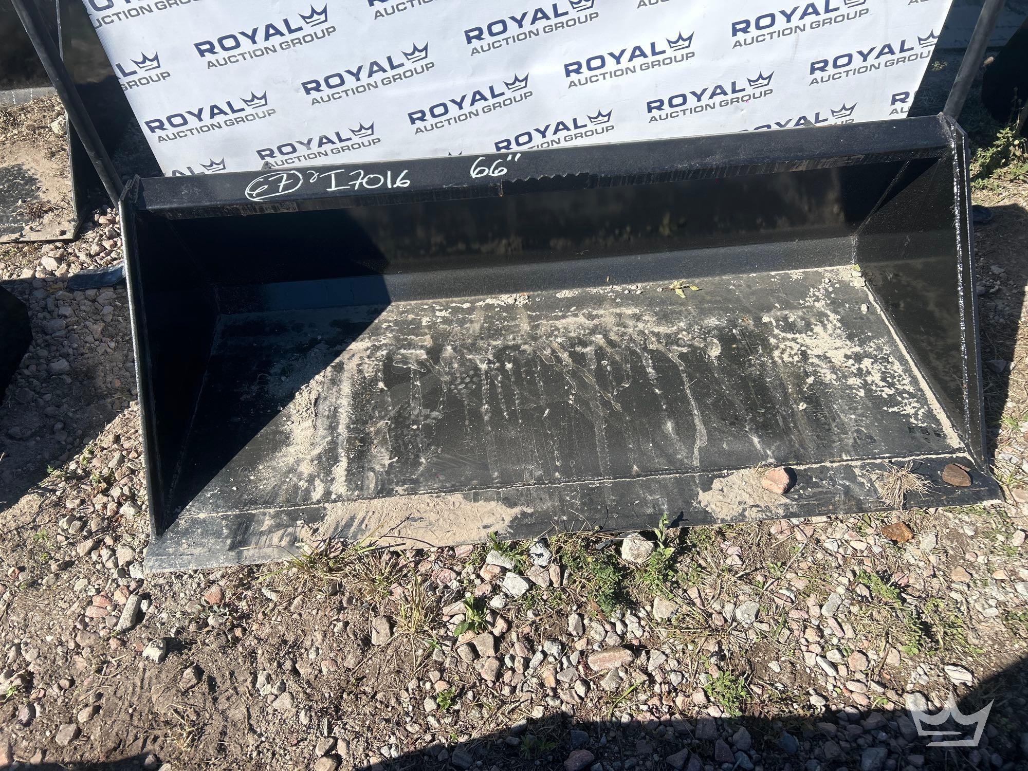 2025 Swict 66in. Bucket Skid Steer Attachment (A61567)