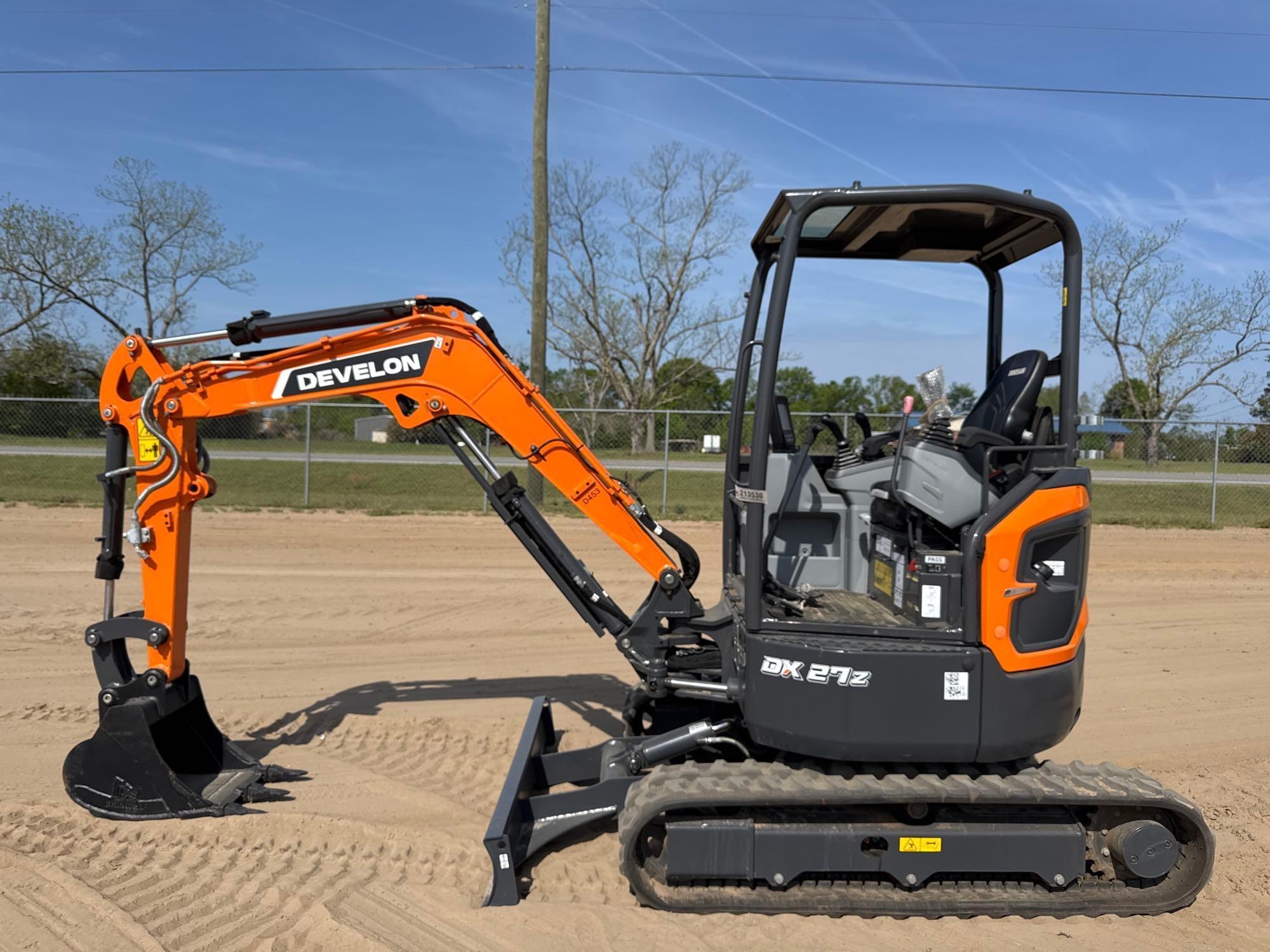 2026 DEVELON DX27Z-7 EXCAVATOR (A65053)