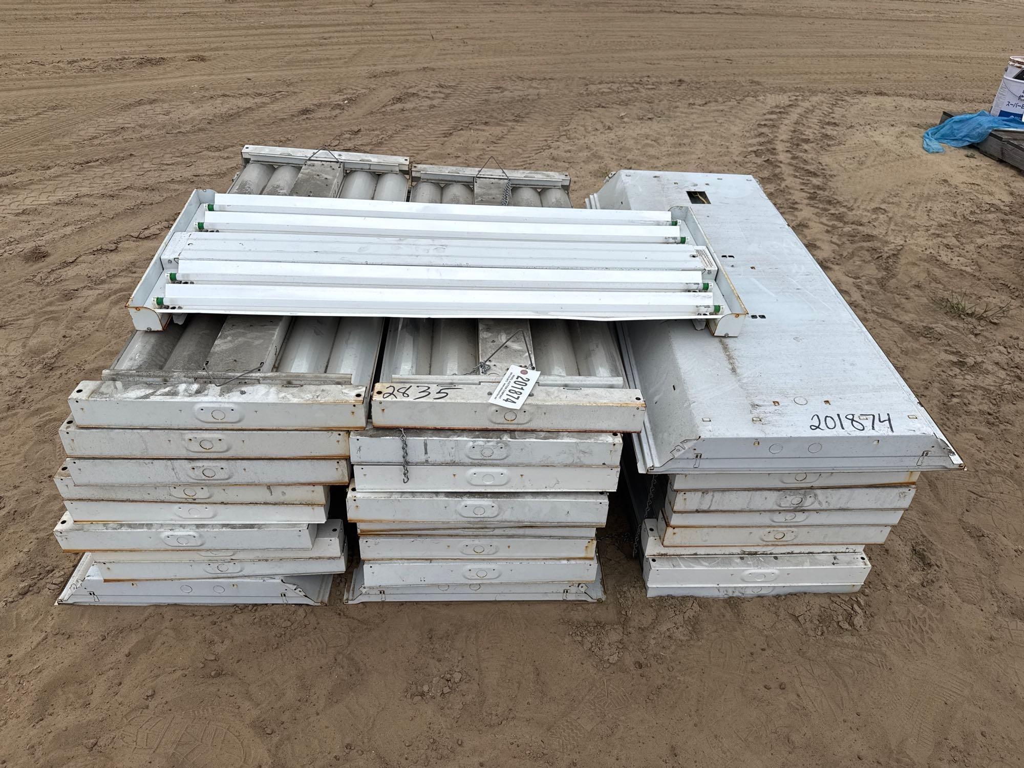 (28) 4' FLOURESENT LIGHT CEILING FIXTURES (A54757)