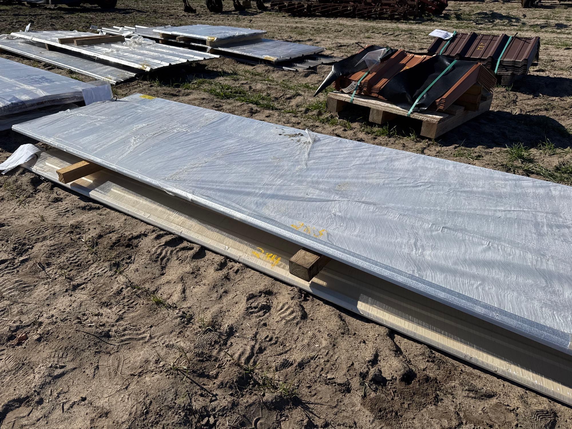 (APPROX. 12) 13' 2" - 26GA R-LOC IVORY TIN (A63290)