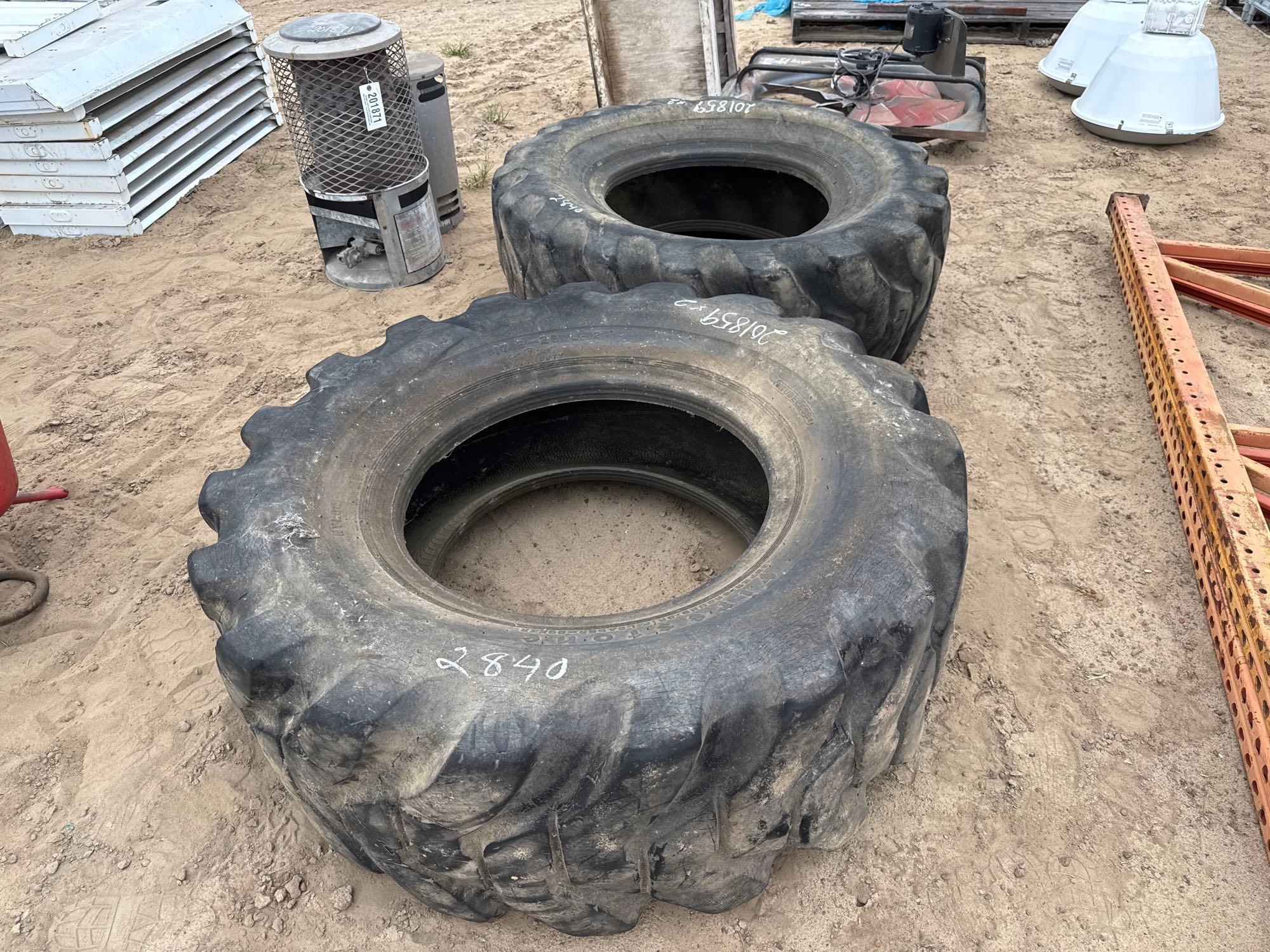 (2) TRACTOR TIRES (A54757)