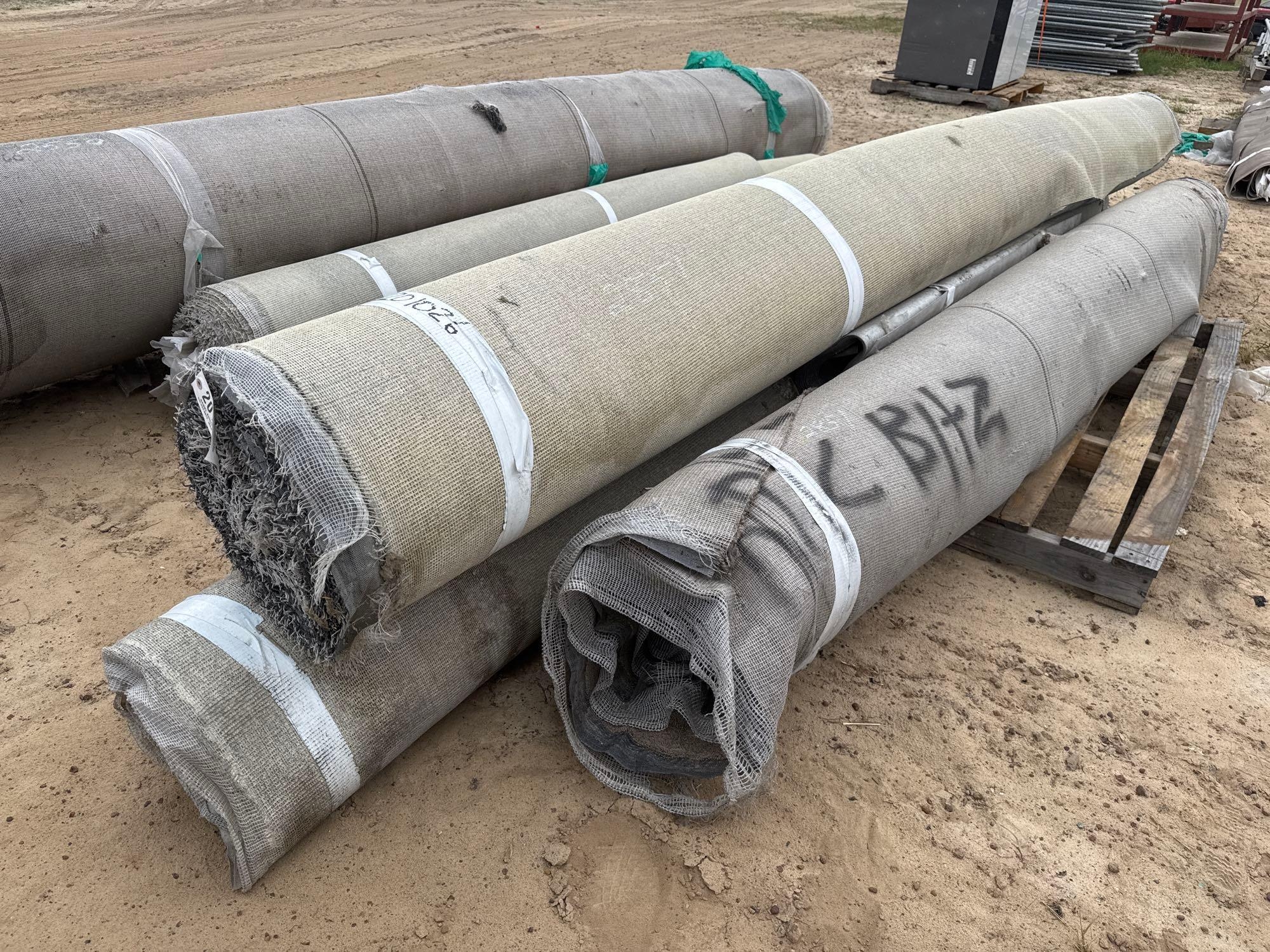 (4) ROLLS OF MISC CARPET (A54756)