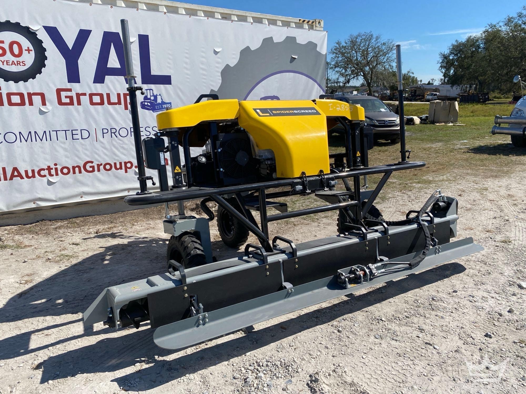 2025 Ligchine Spiderscreed Concrete Screed (A59228)