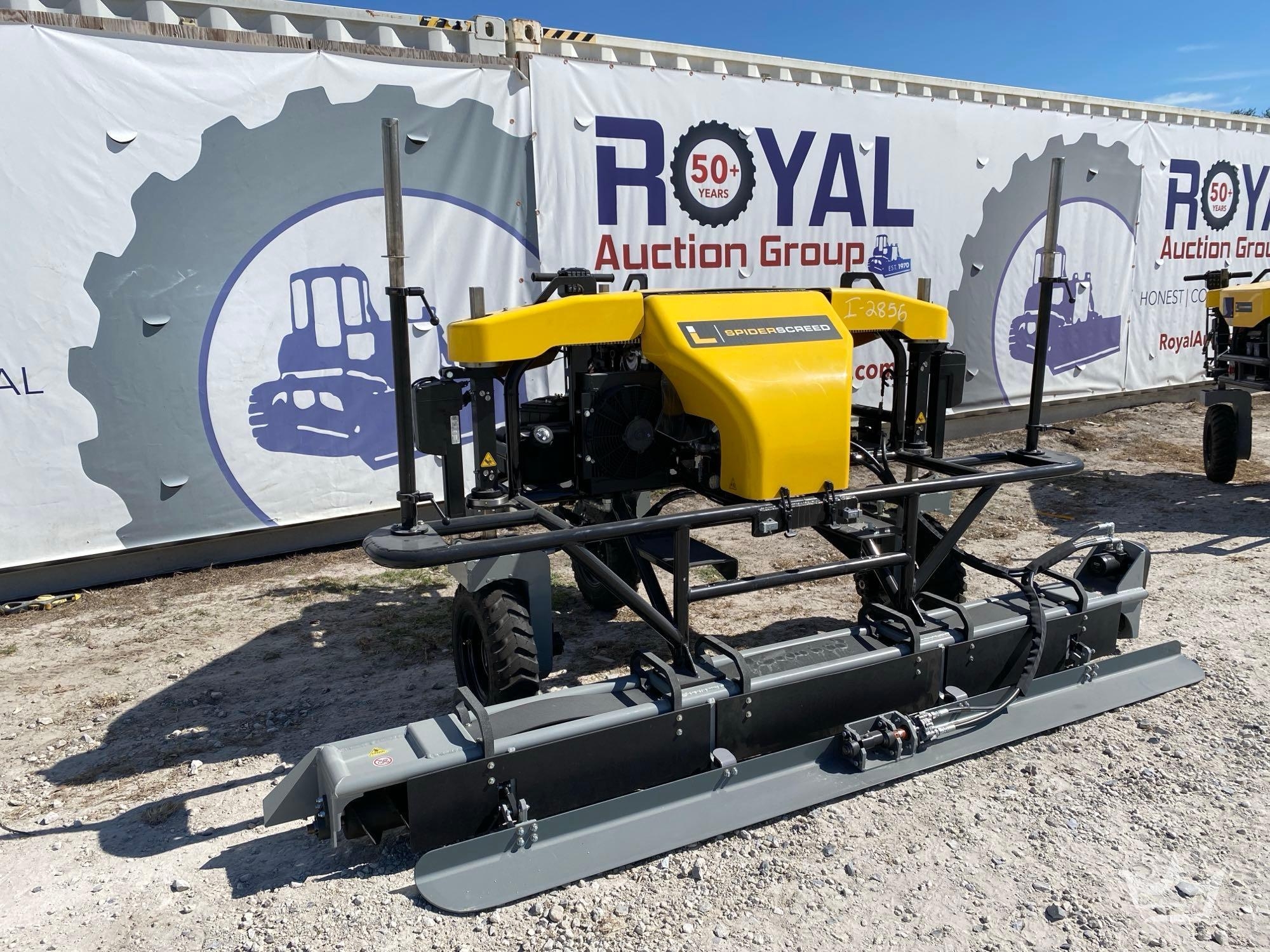 2025 Ligchine Spiderscreed Concrete Screed (A59228)