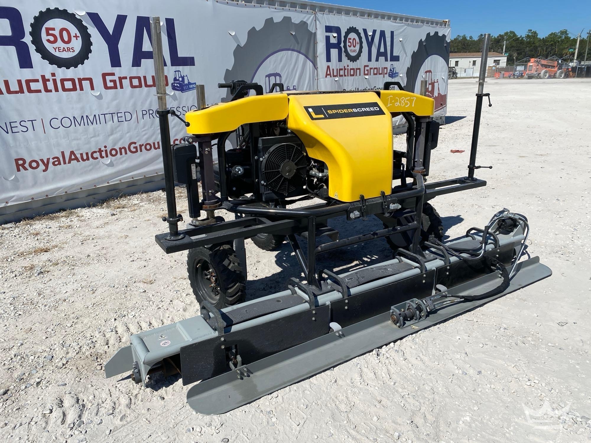 2022 Ligchine Spiderscreed Concrete Screed (A59228)