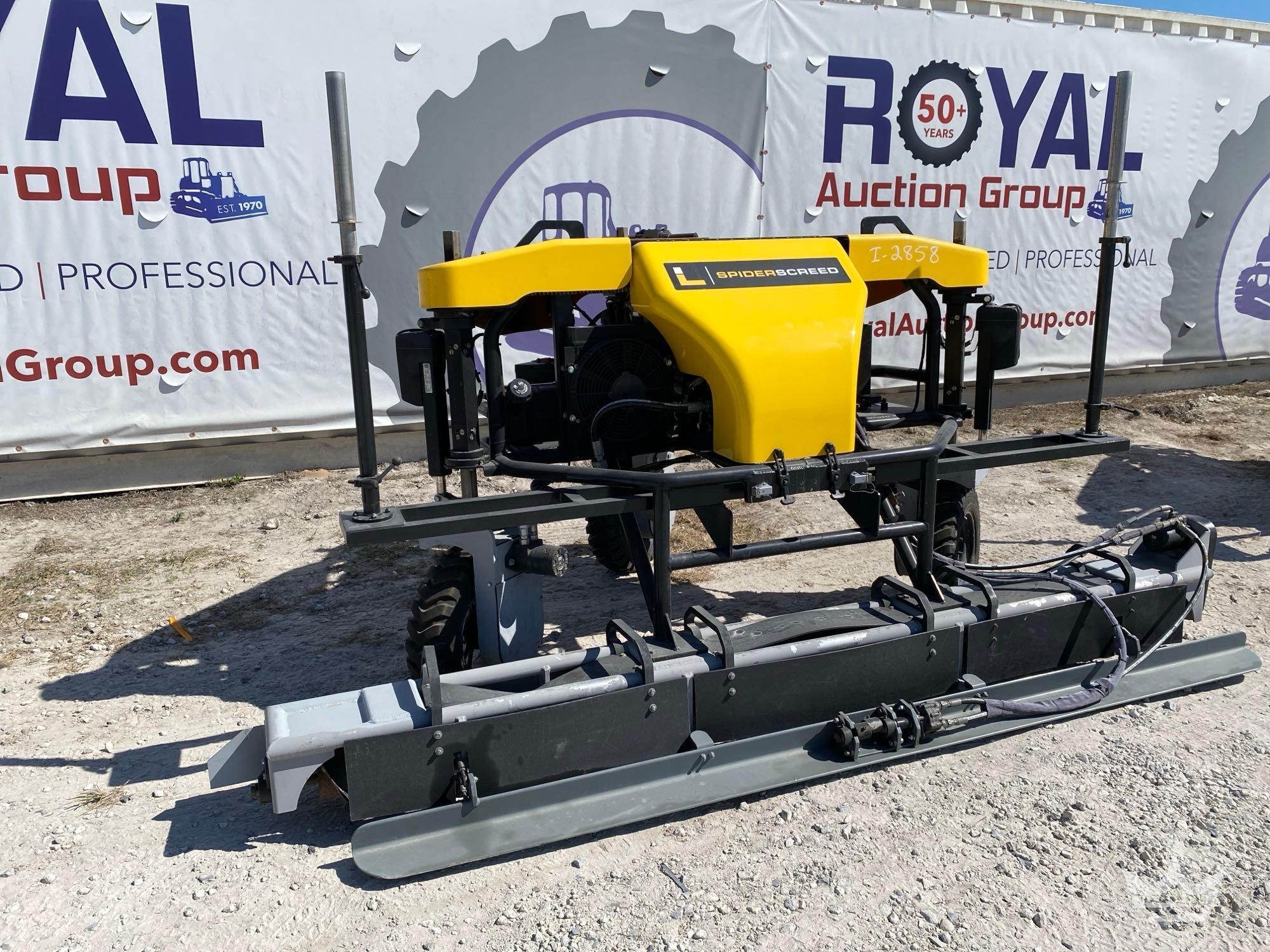 2019 Ligchine Spiderscreed Concrete Screed (A59228)