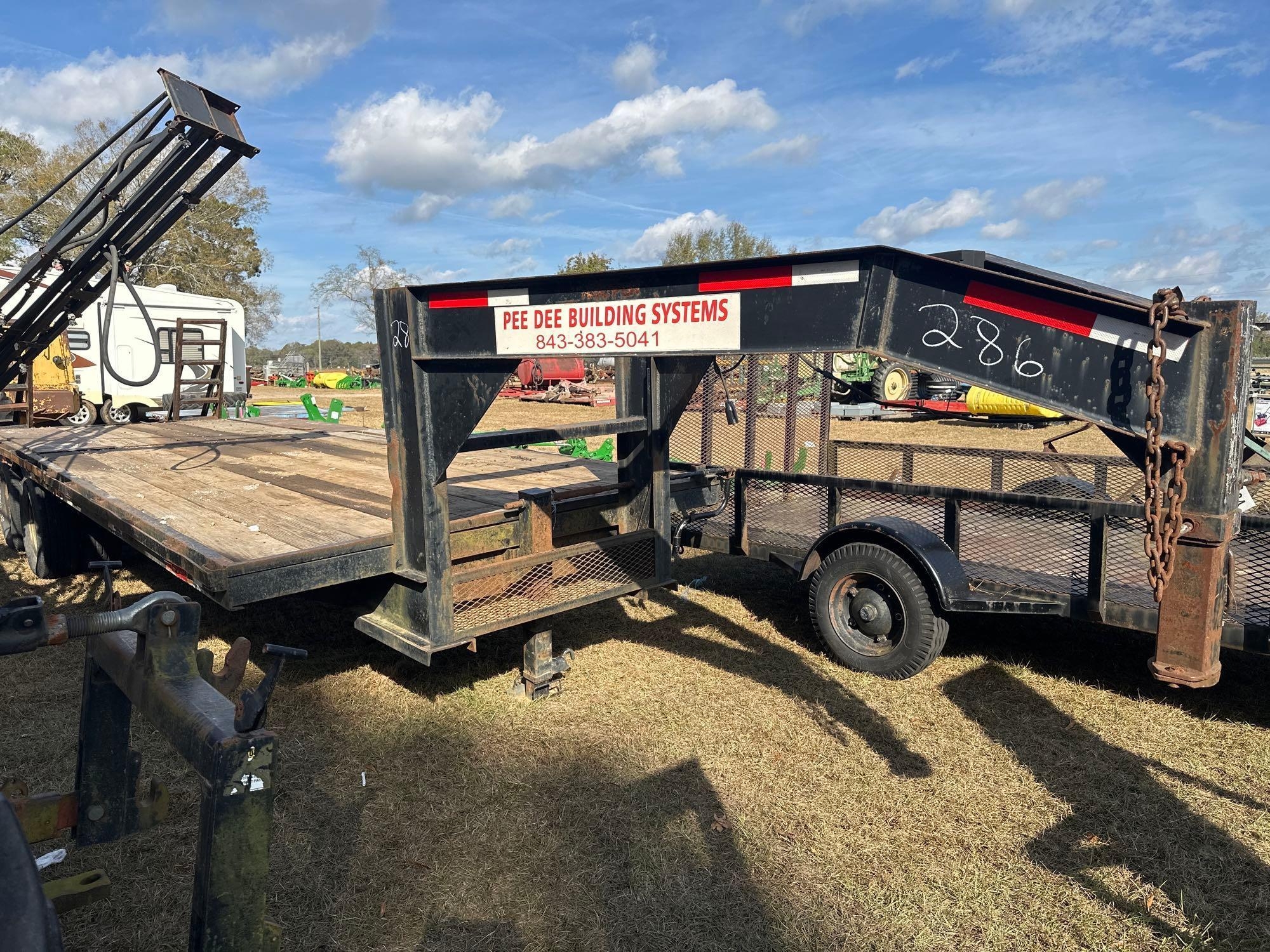 HOOPER 10 TON GOOSENECK TRAILER (A52708)