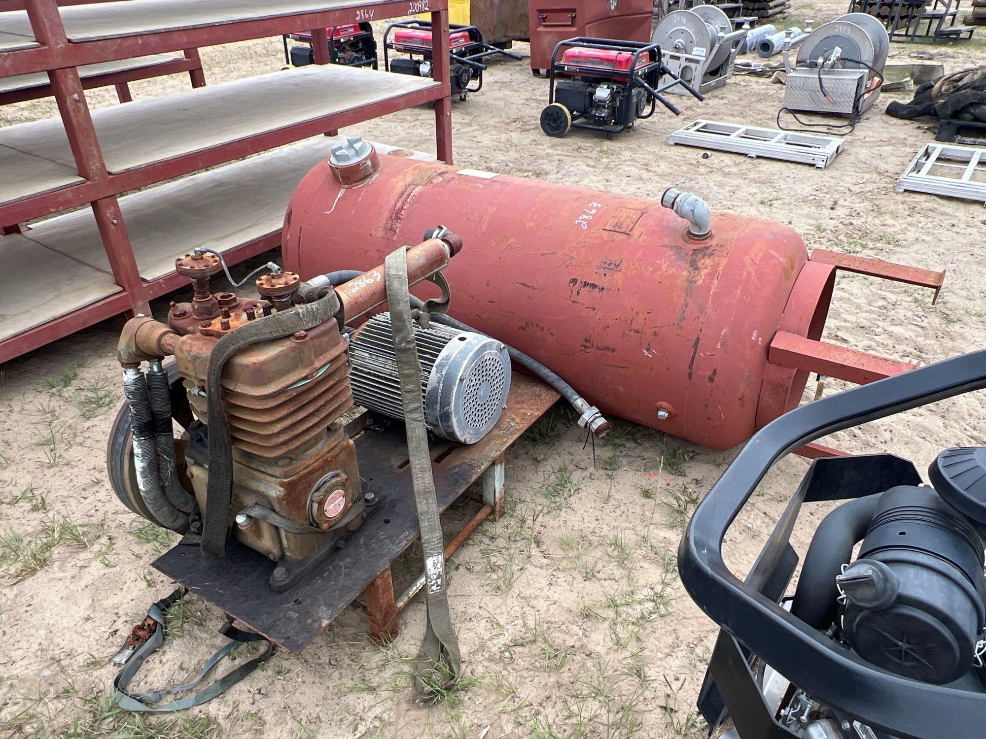 CURTIS 55CFM AIR COMPRESSOR (A54756)