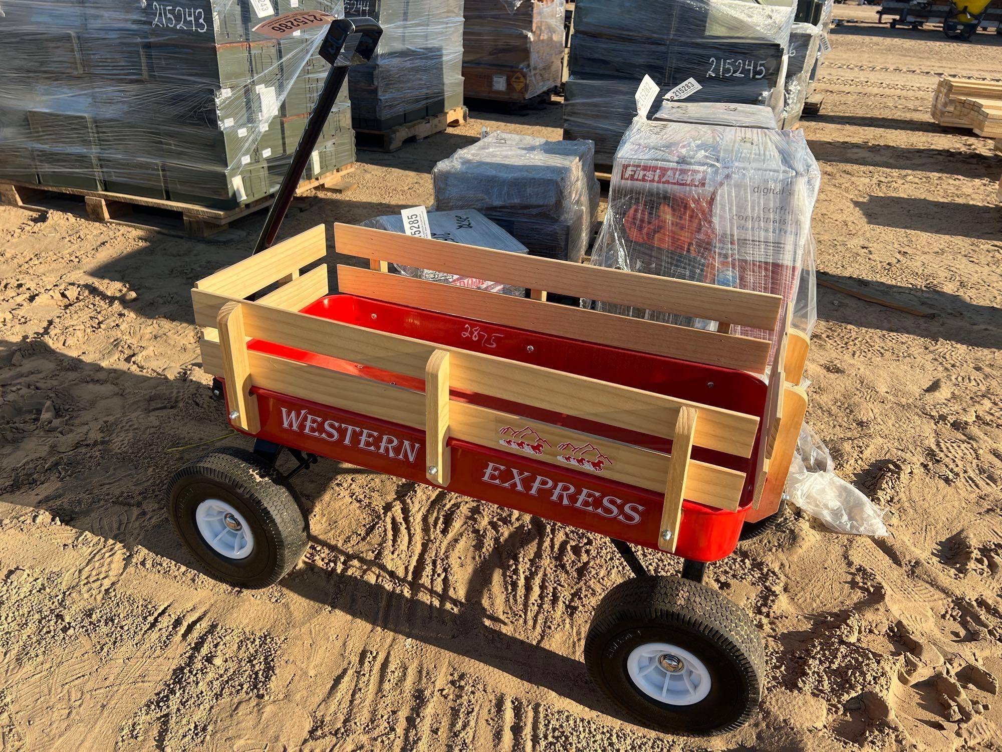 NEW CHILDS METAL WAGON (A64281)