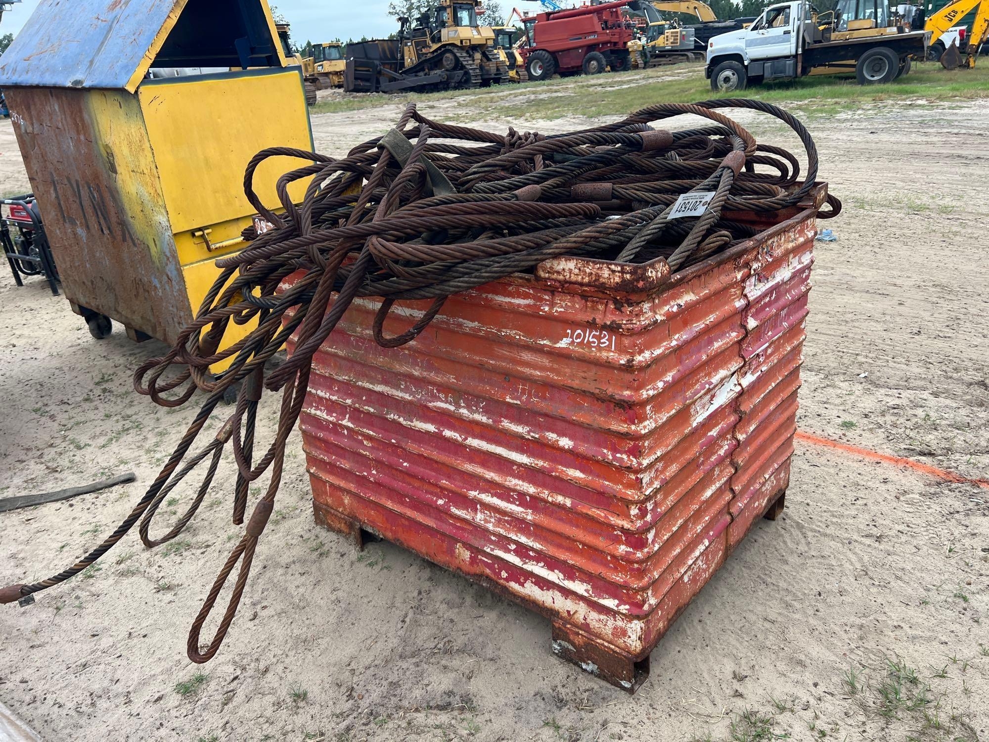 SEET BOX W/ CABLE SLINGS (A54756)