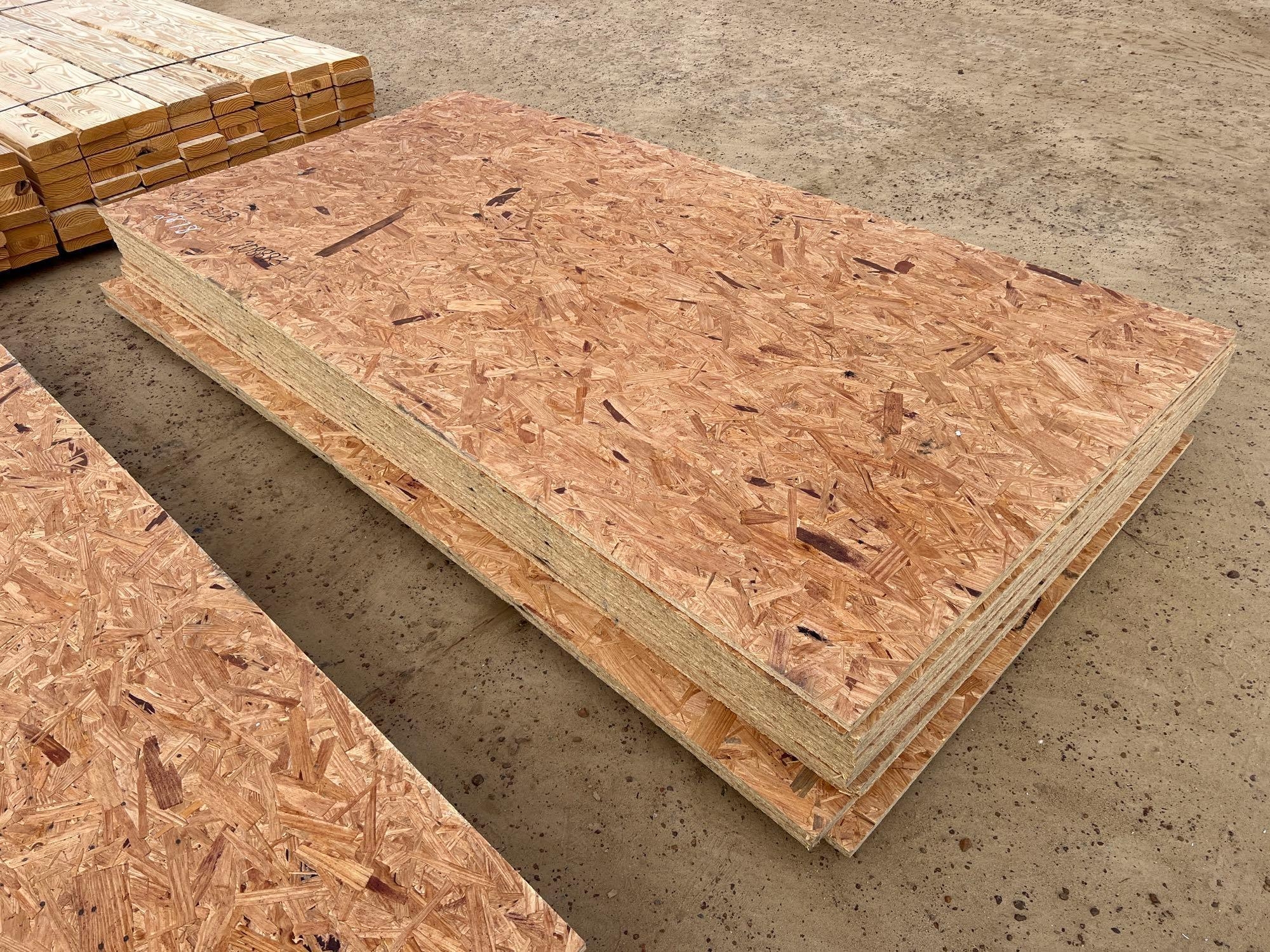 (APPROX.15) 5/8"-4'X8' OSB (A60432)