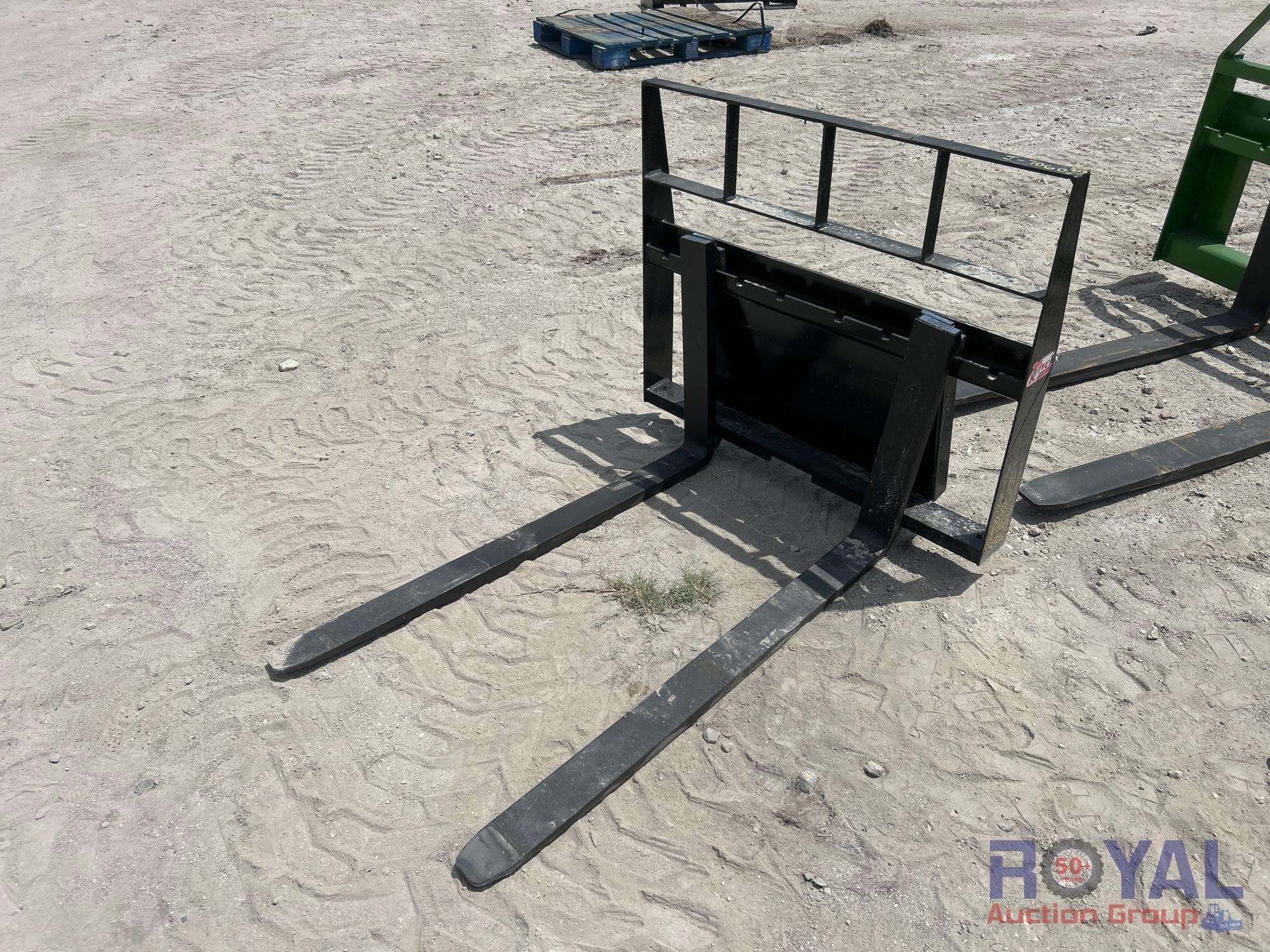2025 Kivel 42in Forks and Frame Mini Skid Steer Attachment (A46683)
