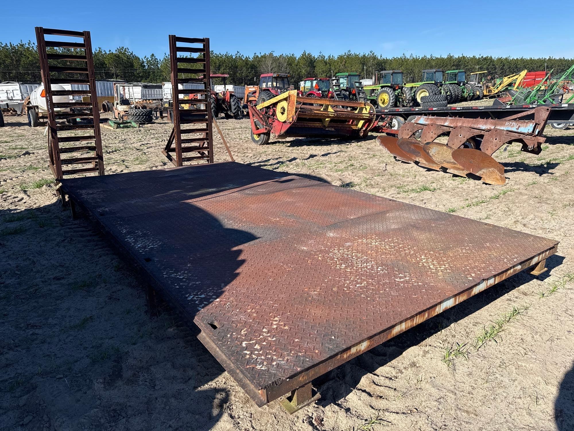 8' X 17' METAL TRUCK BED (A63290)