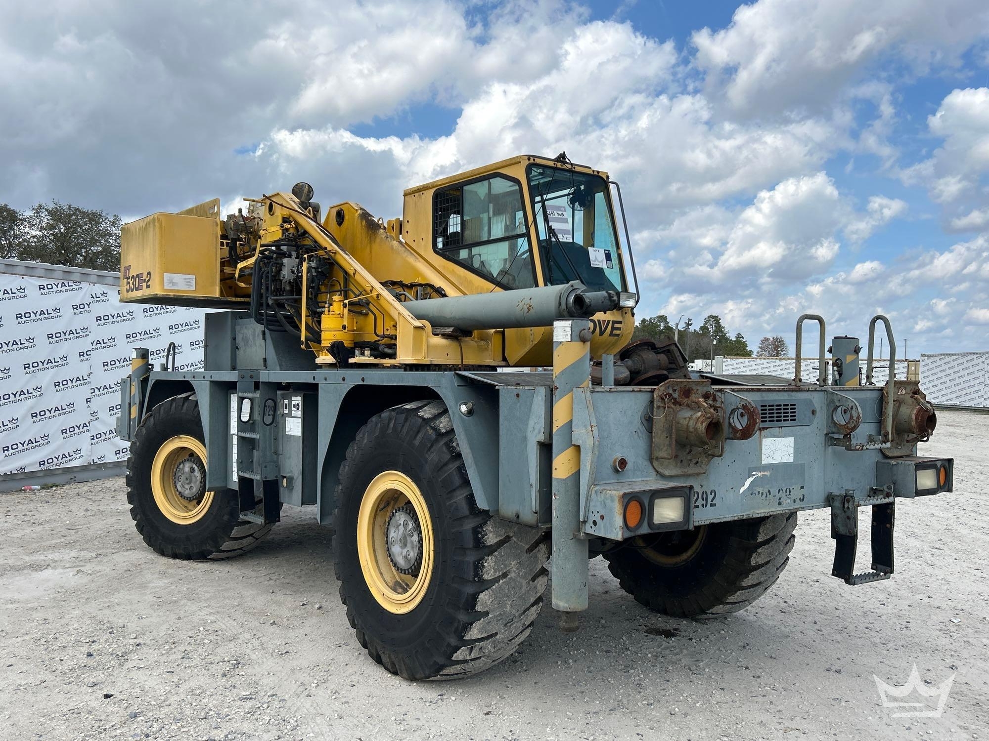 2007 Grove RT530E-2 4x4 30 Ton Rough Terrain Crane (A61572)