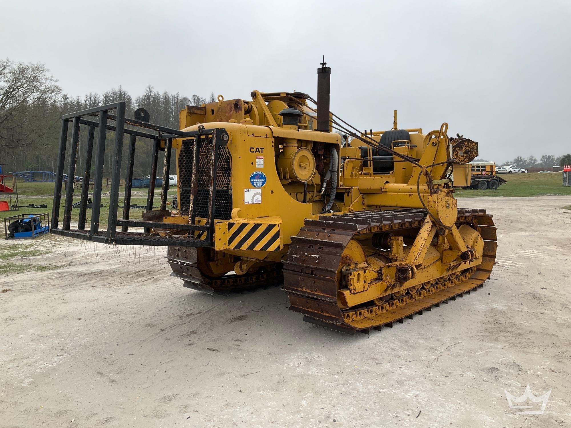 2018 Caterpillar 572E Tracked Pipe Layer (A64553)