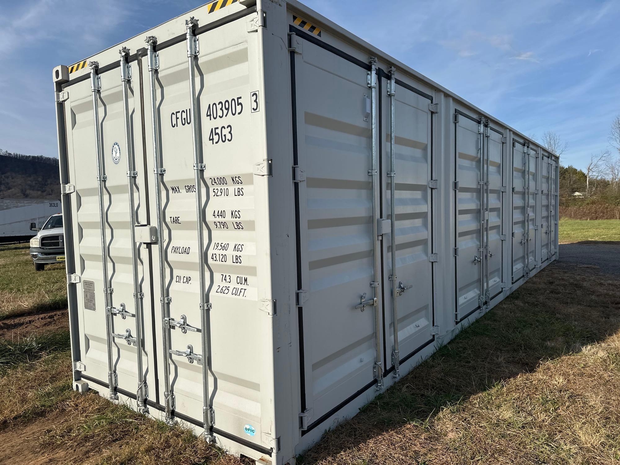 40ft High Cube Shipping Container (A57453)