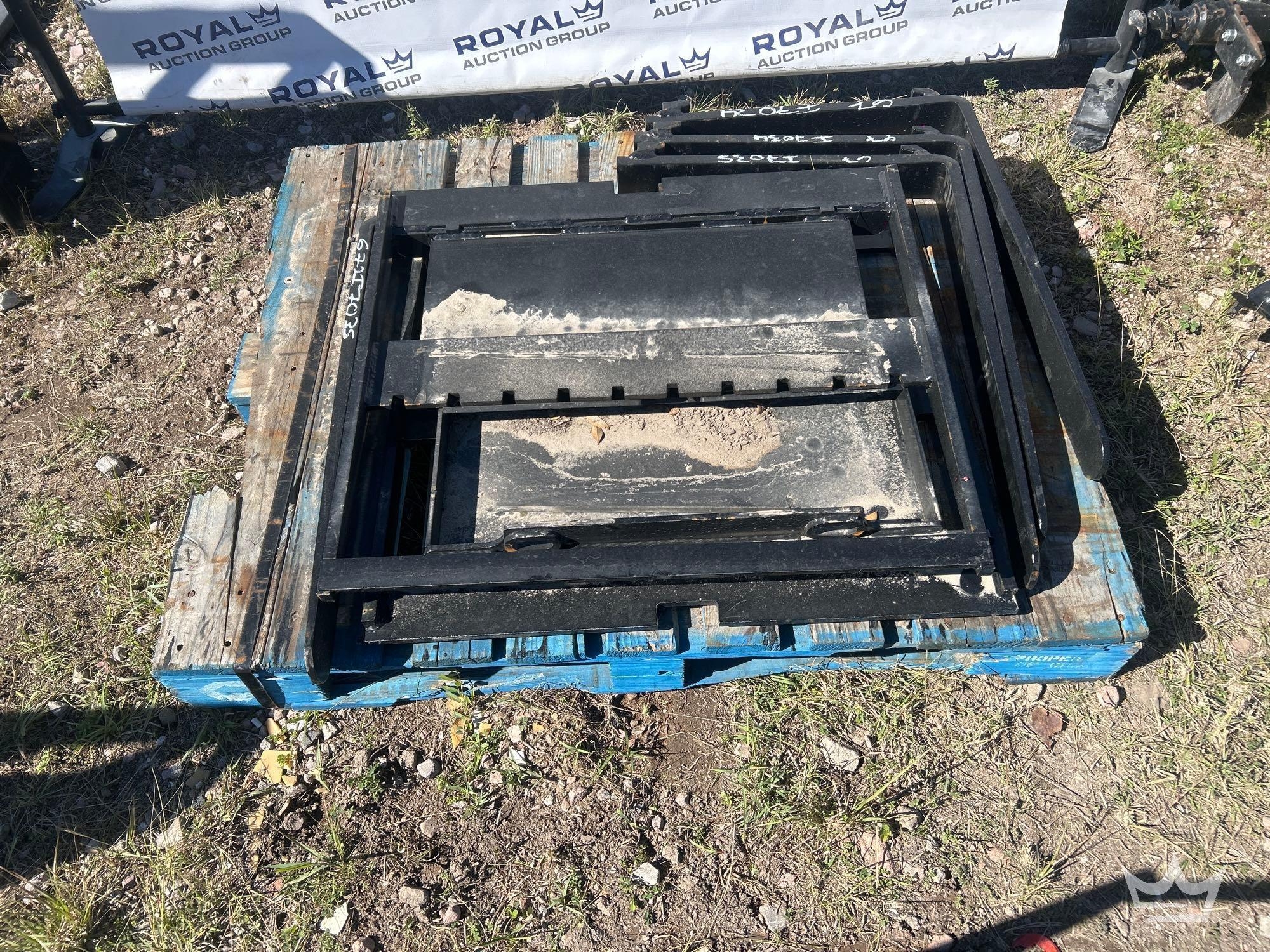Pallet of Fork and Frame Mini Skid Steer Attachment (A61567)