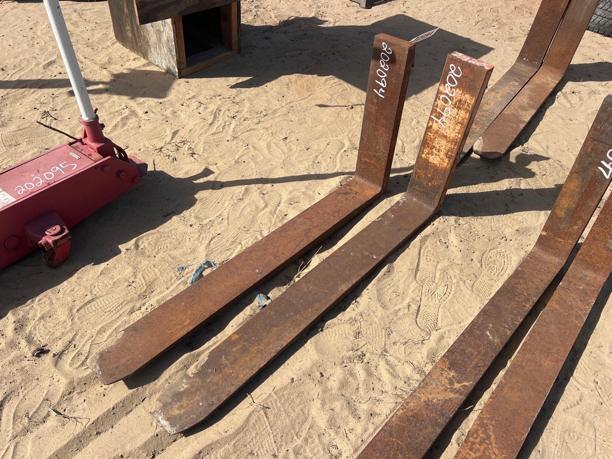 (2) 42" HANG ON FORKS (A54756)