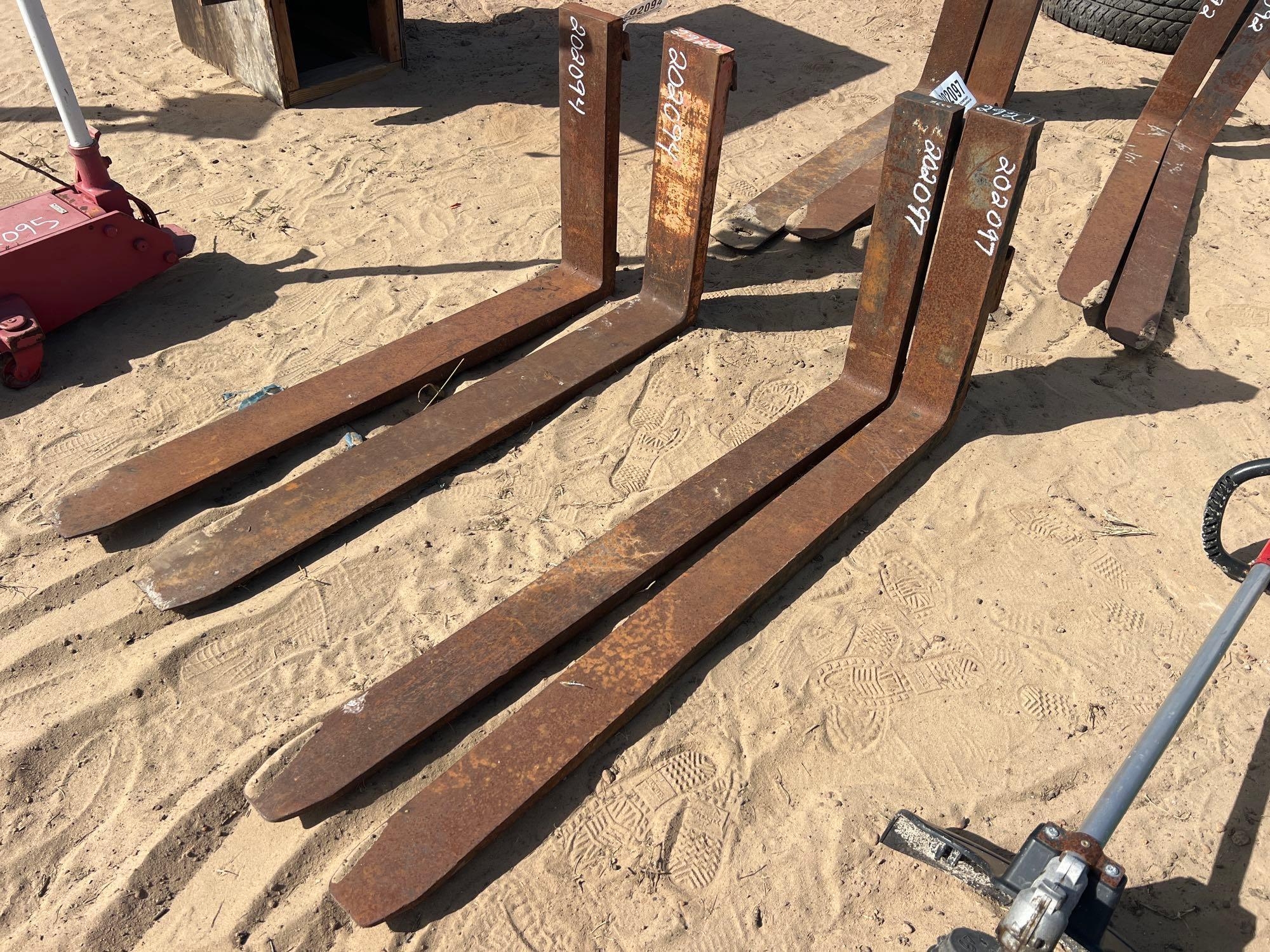 (2) 48" HANG ON FORKS (A54756)