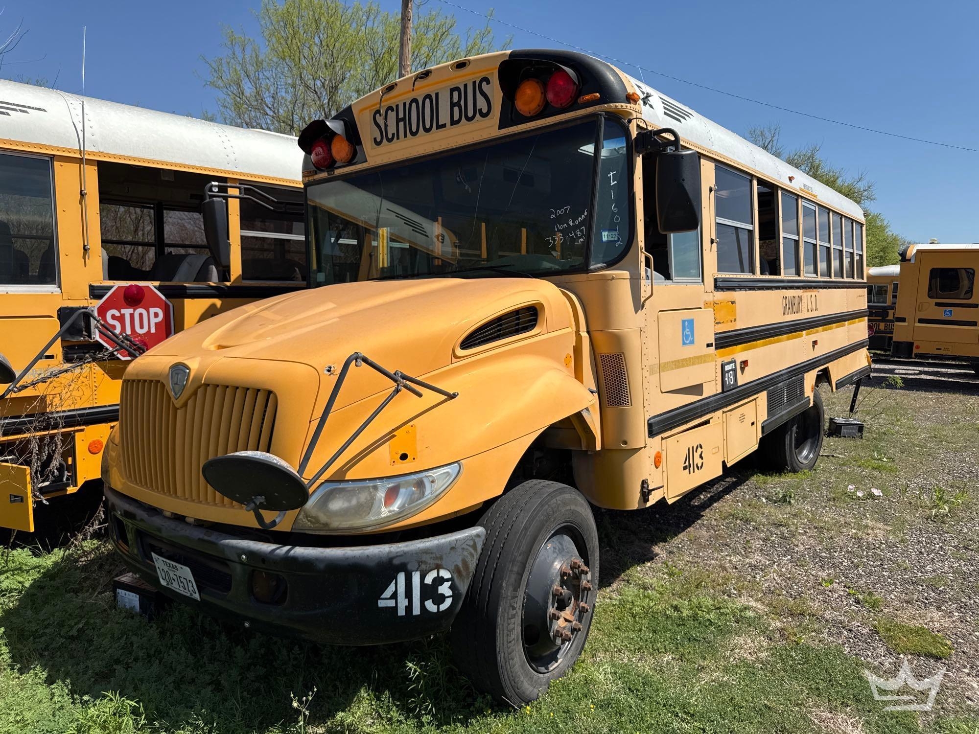 2007 IC Corporation PB105 School Bus (A64194)