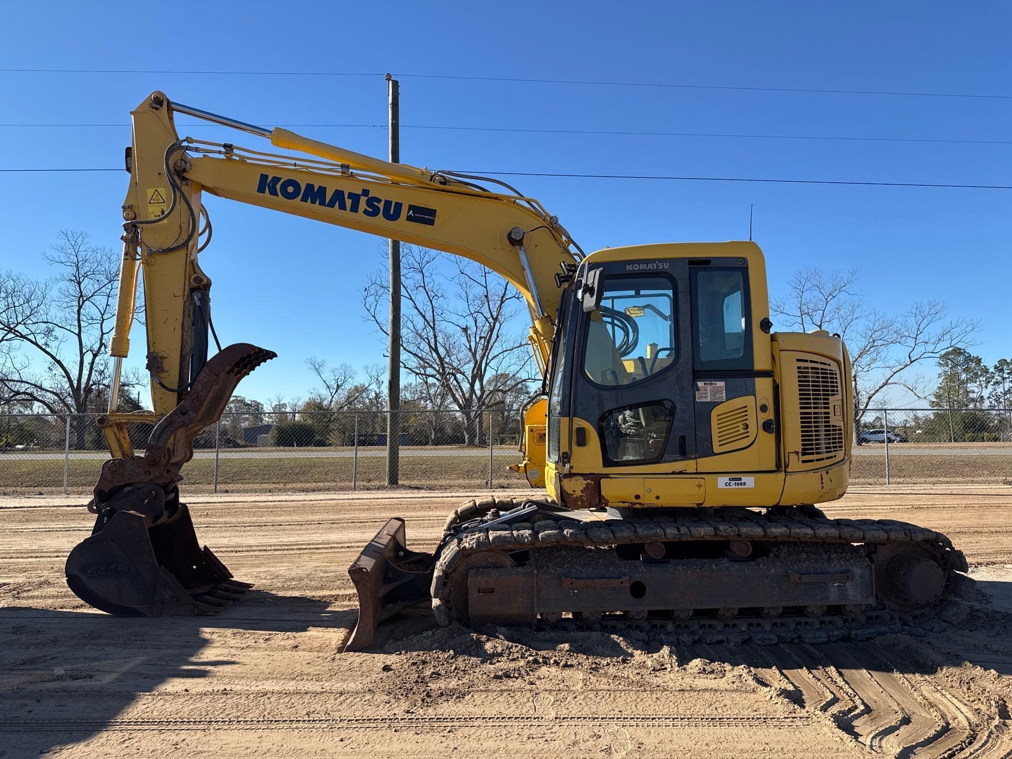 2018 KOMATSU PC138USLC-11 EXCAVATOR (A60429)