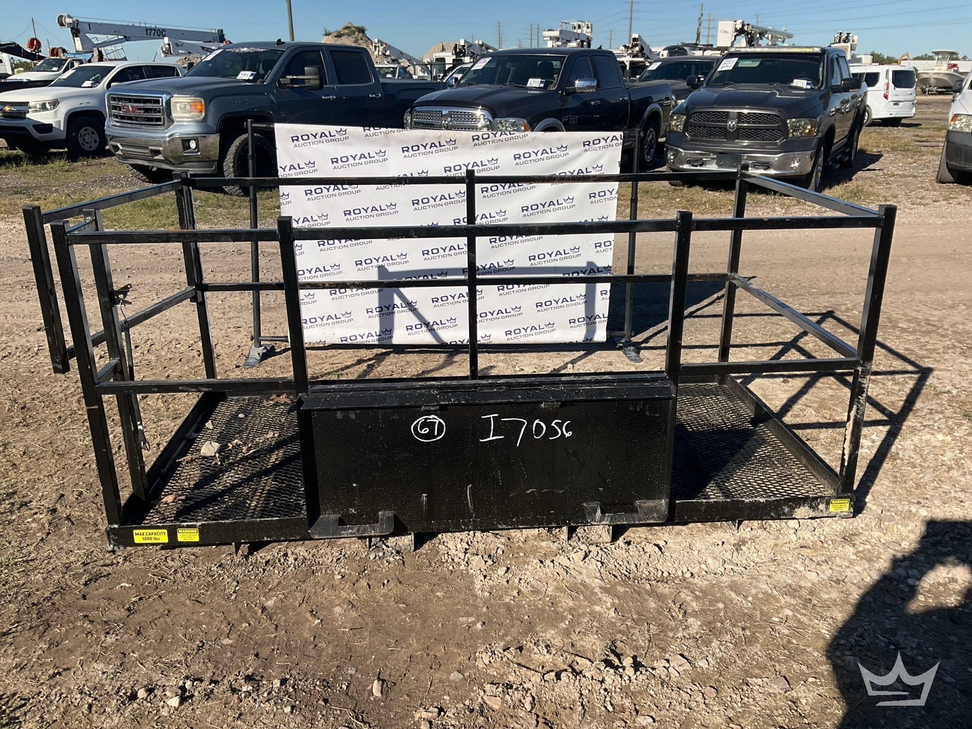 2025 JMR 4x8 Forklift Safety Basket (A61567)