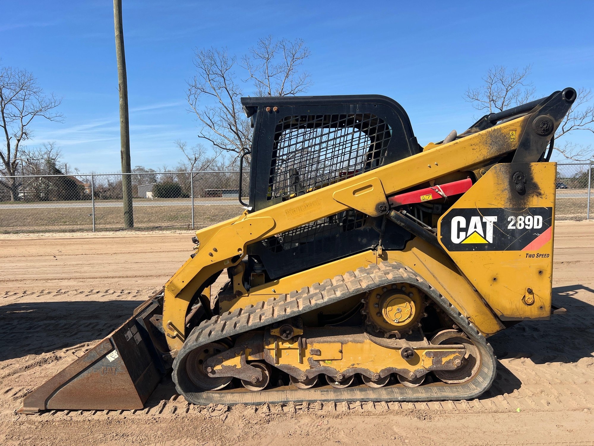 2018 CATERPILLAR 289D SKID STEER (A62129)