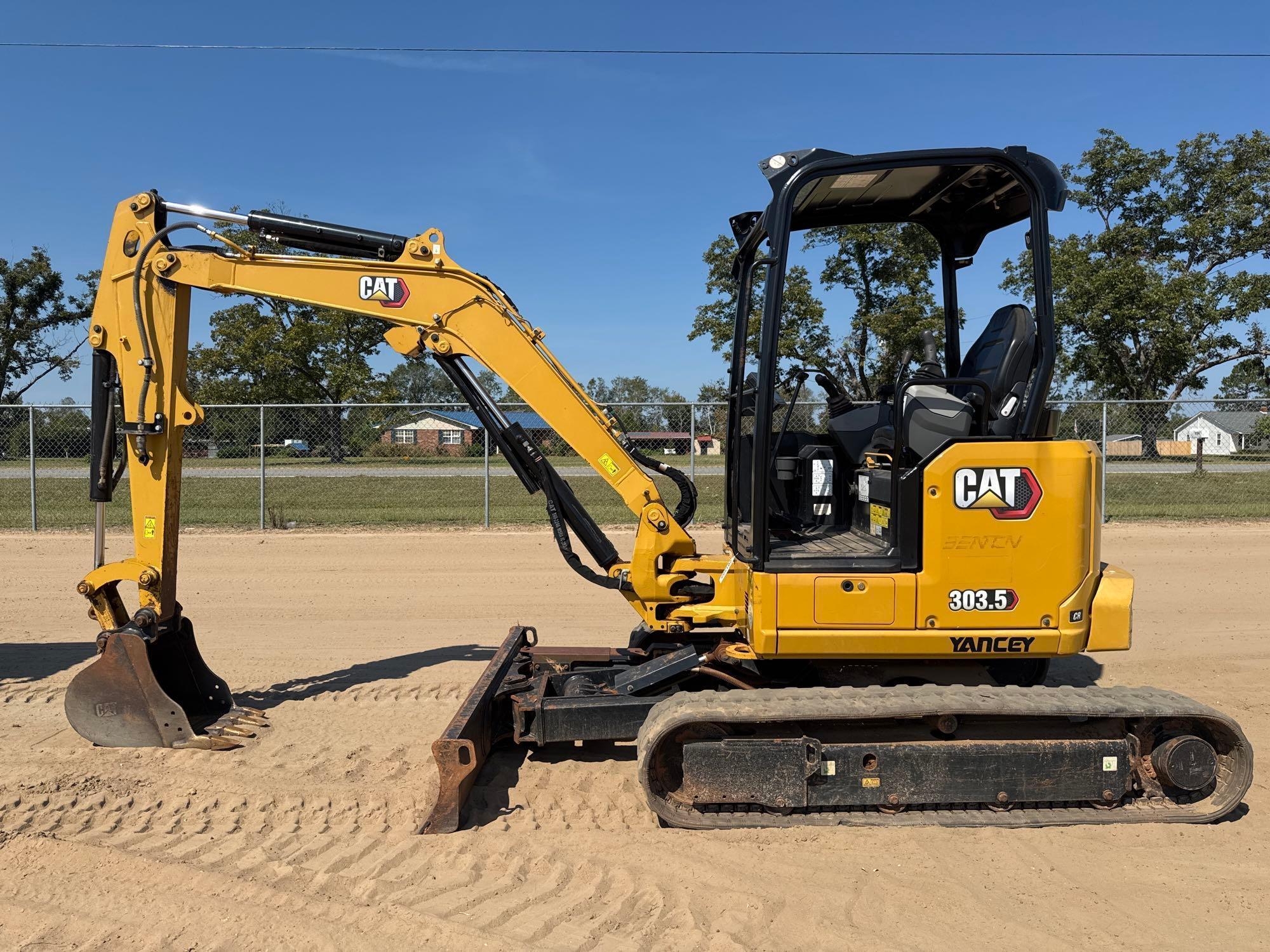 2022 CATERPILLAR 303.5CR EXCAVATOR (A52705)