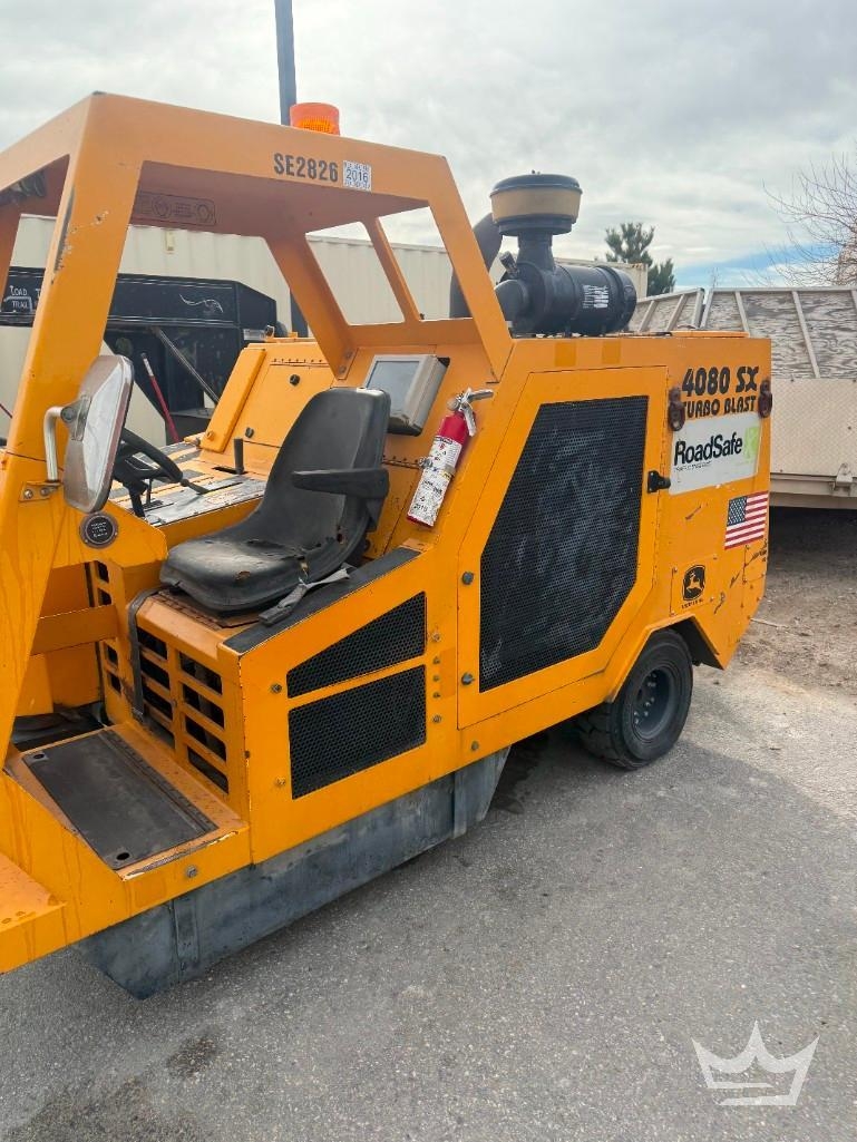 Dickson Ind. 4080 SX Turbo Blast Asphalt Surface Prep Machine (A64194)